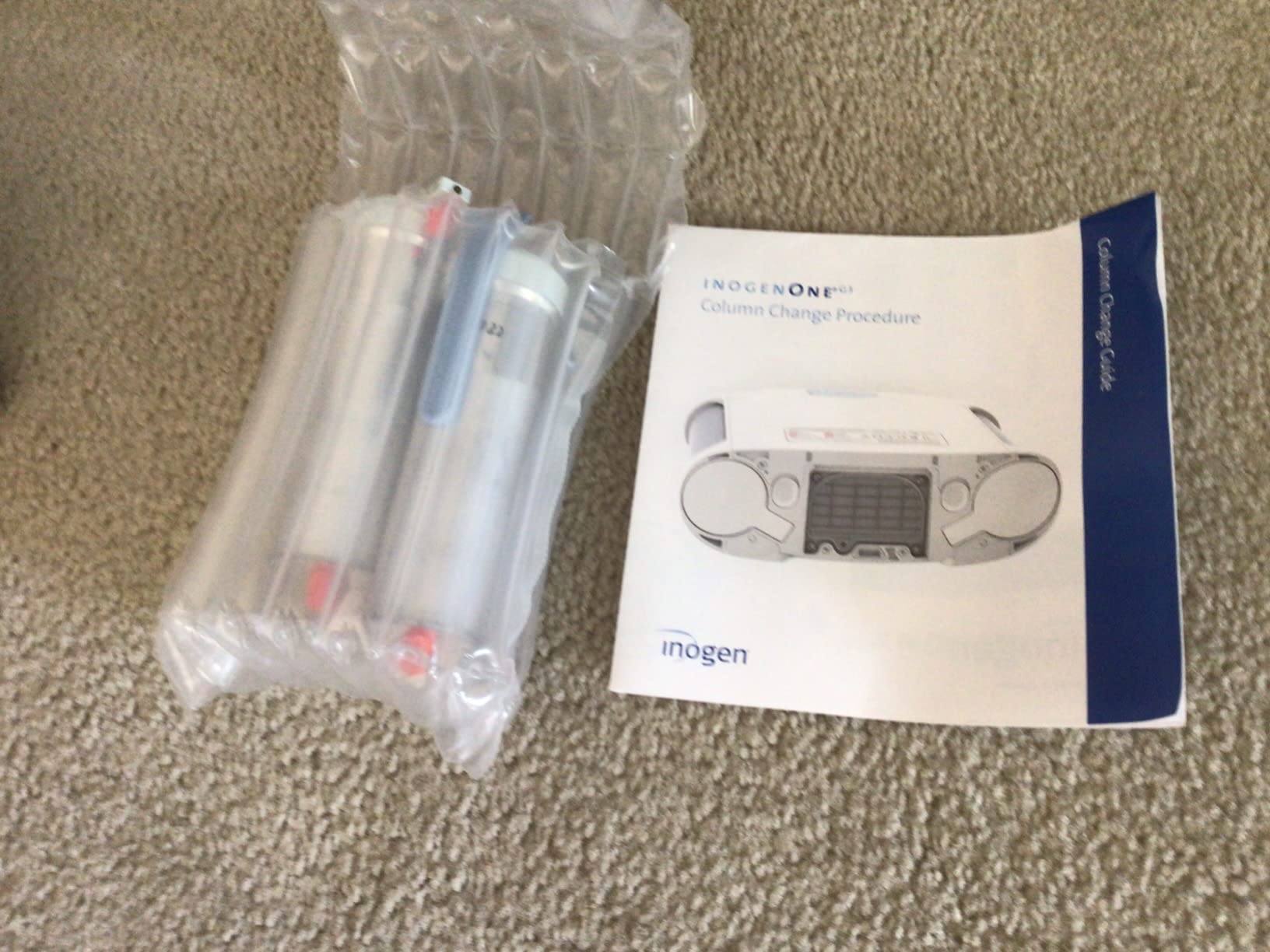 Inogen One G3 Replacement Column Pair - Oxygen Accessories - Two Removable Metal Columns - 1.63 lbs., 17.8 x 3.66 x 3.62 in. customer photo 1