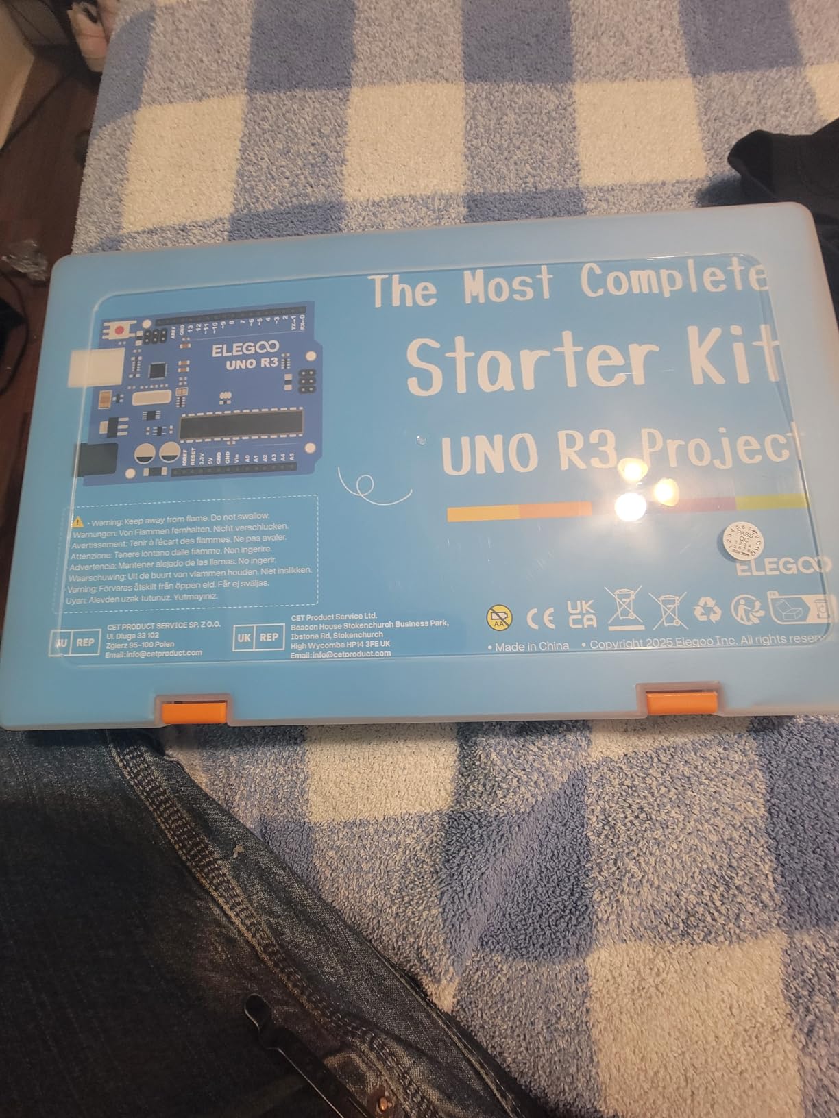 UNO R3 Project Most Complete Starter Kit with Tutorial Compatible with Arduino IDE (200+ Components) customer photo 1