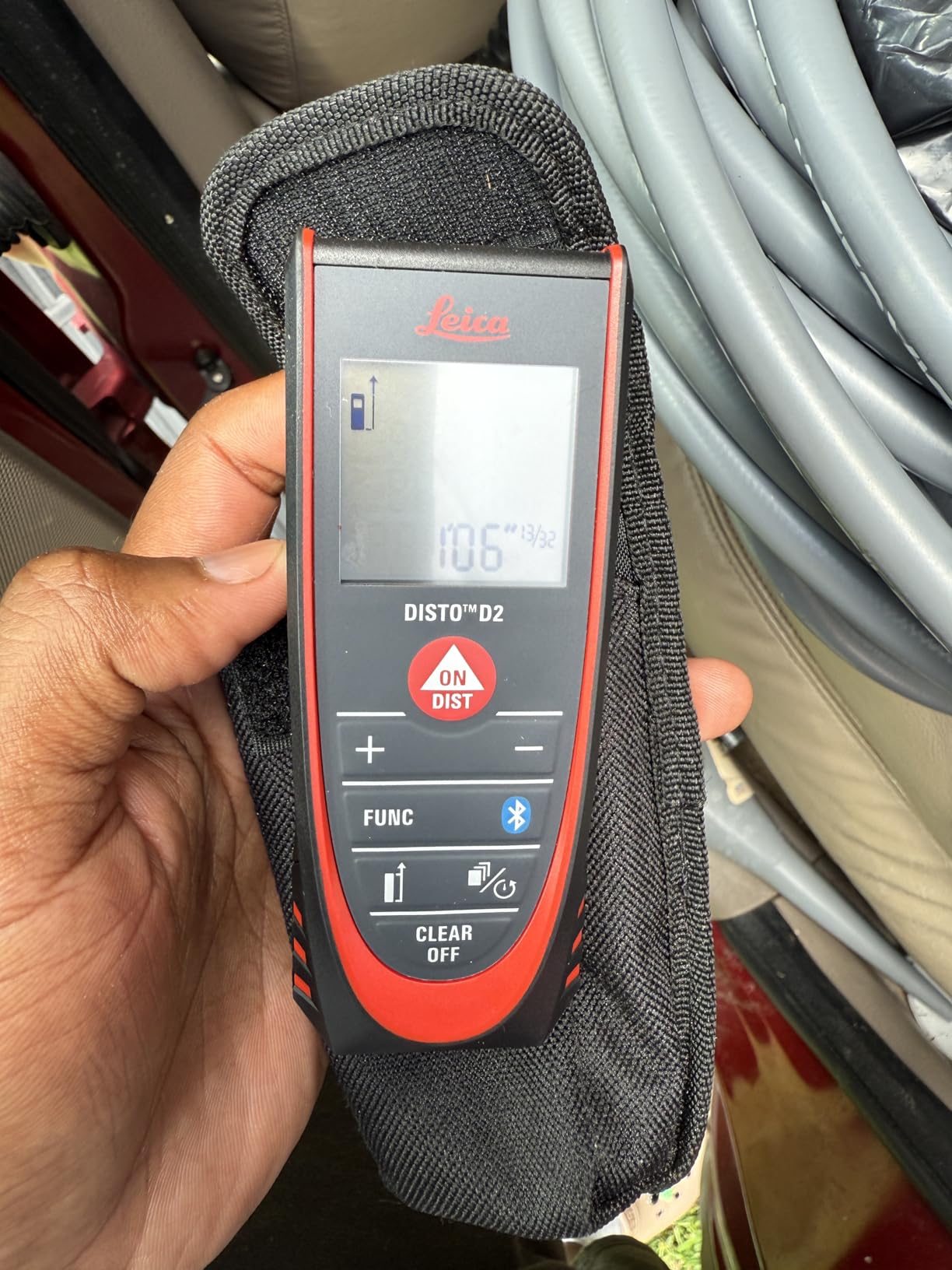 Leica Geosystems DISTO D2 New 330ft Laser Distance Measure with Bluetooth 4.0 customer photo 2
