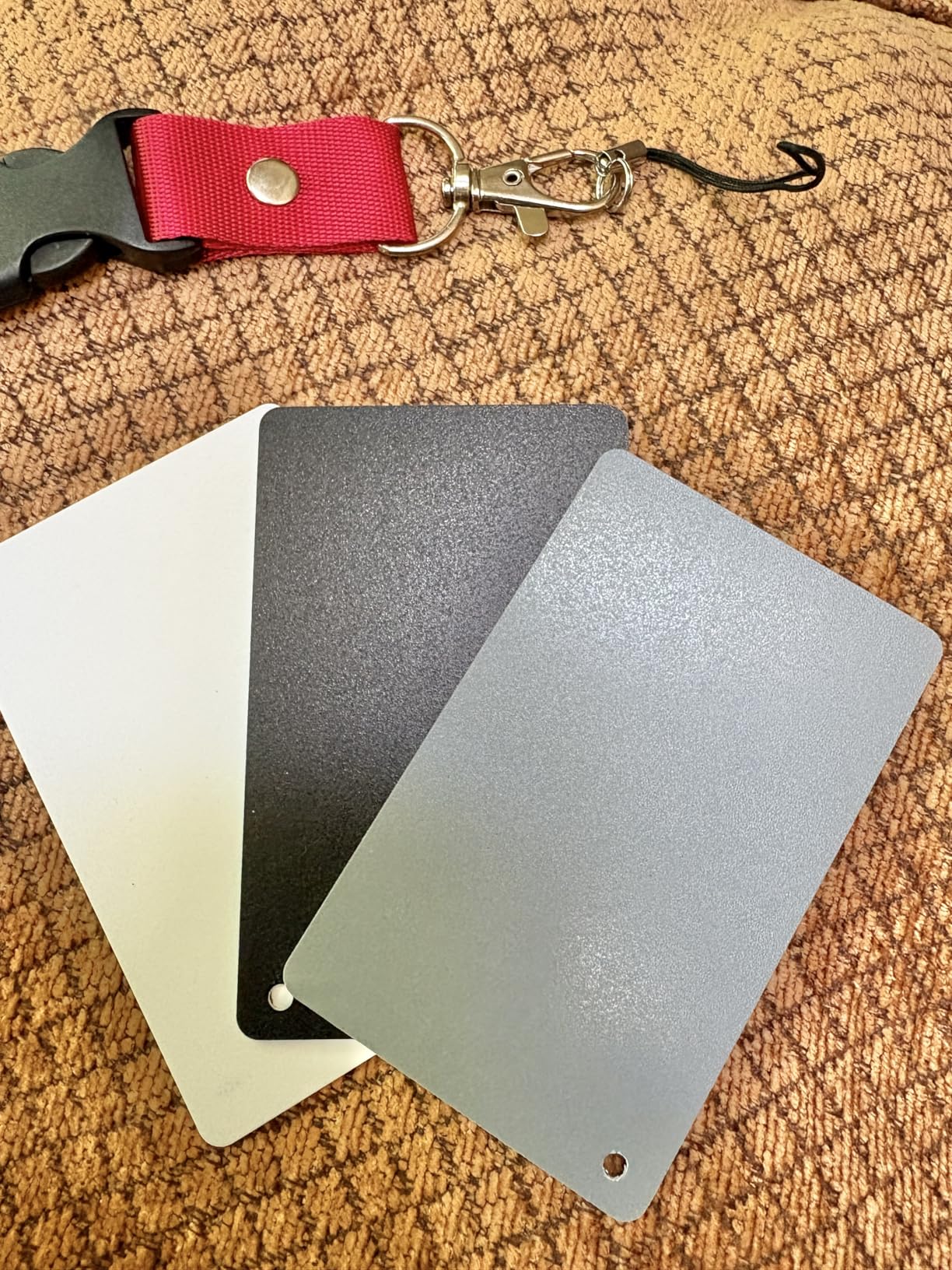 Anwenk Grey White Balance Card 18% Exposure Photography Custom Calibration Camera Checker for DSLR and Film customer photo 1