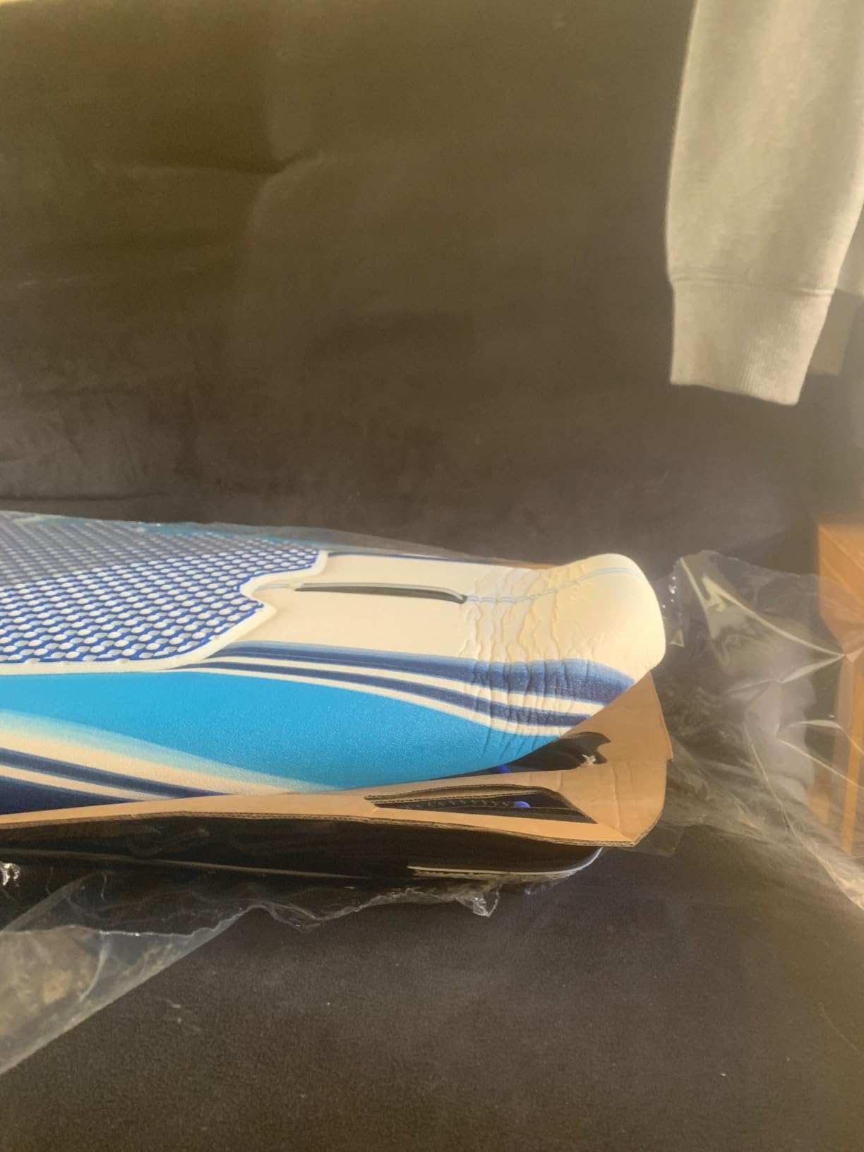 Wavestorm 8ft Classic Surfboard // Foam Wax Free Soft Top Longboard for Adults and Kids of All Levels of Surfing customer photo 2