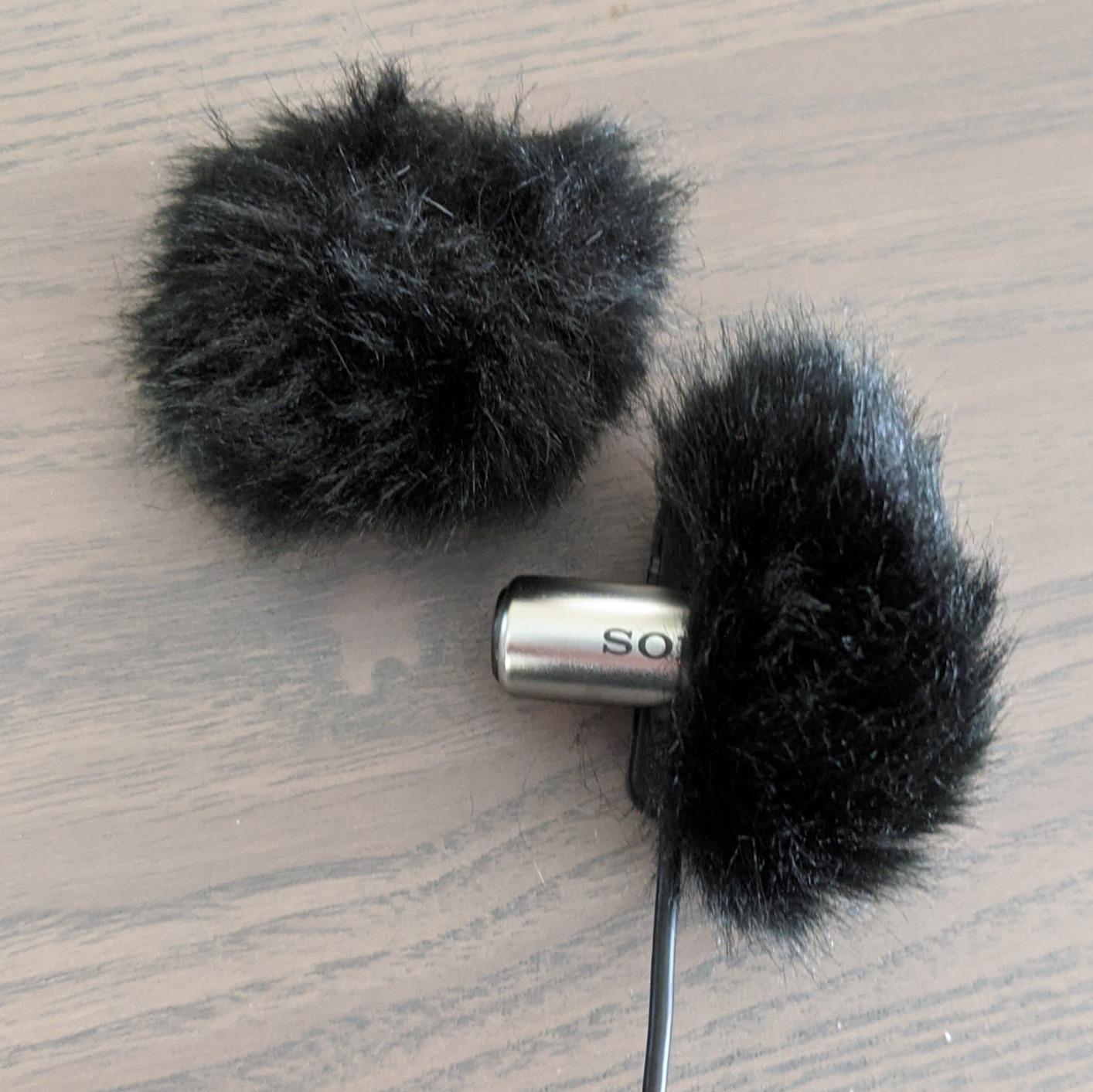 eBoot 5 Pack Furry Outdoor Microphone Windscreen Muff for Most Lavalier Microphones customer photo 1