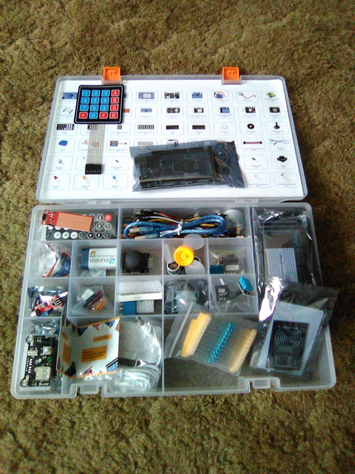 Mega R3 Project The Most Complete Ultimate Starter Kit with Tutorial Compatible with Arduino IDE customer photo 2