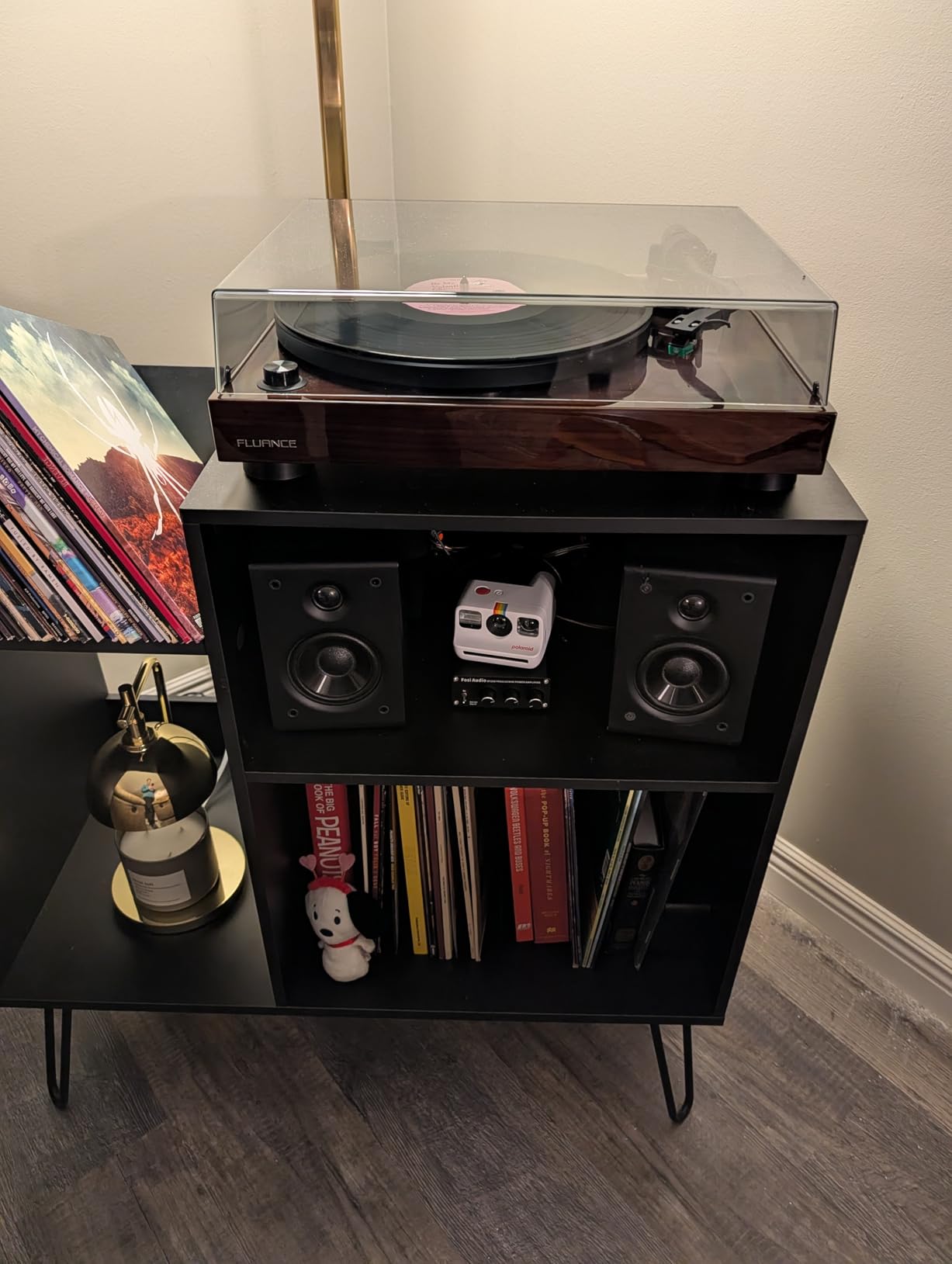 Fluance RT81 Elite High Fidelity Vinyl Turntable Record Player with Audio Technica AT95E Cartridge, Belt Drive, Built-in Preamp, Adjustable Counterweight, High Mass MDF Wood Plinth - Walnut customer photo 2