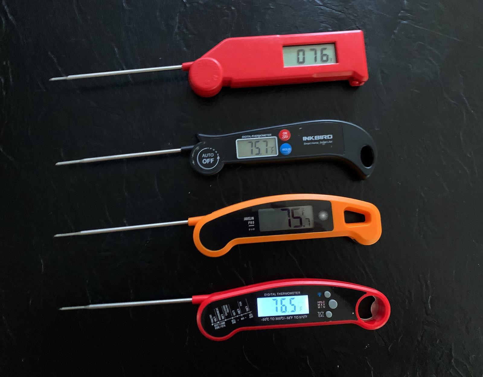 Lavatools Javelin PRO Classic Ultra-Fast 2-Second Professional Digital Instant Read Meat Thermometer for Grill and Cooking, Auto-Rotating Backlit Display, IP65 Water Resistant, NSF Certified - Sambal customer photo 1