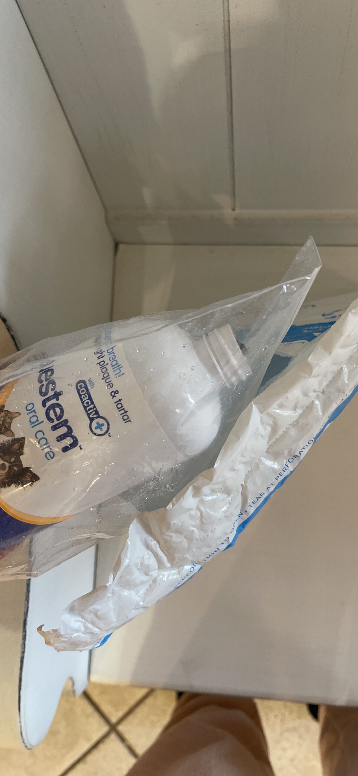 bluestem Freshens Dog and Cat Breath - Safe and Effective Dental Water Additive - 17 Ounce - Chicken customer photo 1