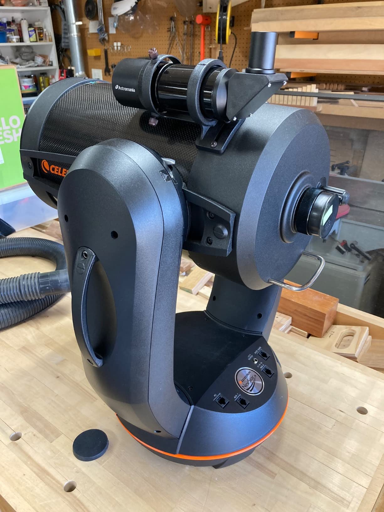 Astromania Finder Scope, 9x50 Right Angle Metal Optical Finderscope for Astronomical Telescope with Crosshair and Bracket, Fully Multi-Coated Upright Corrected Image Telescope Finder customer photo 2