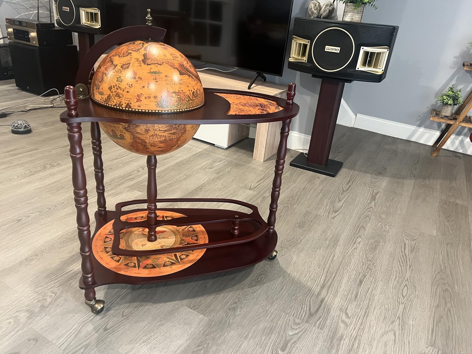 Goplus Globe Bar, 34.5