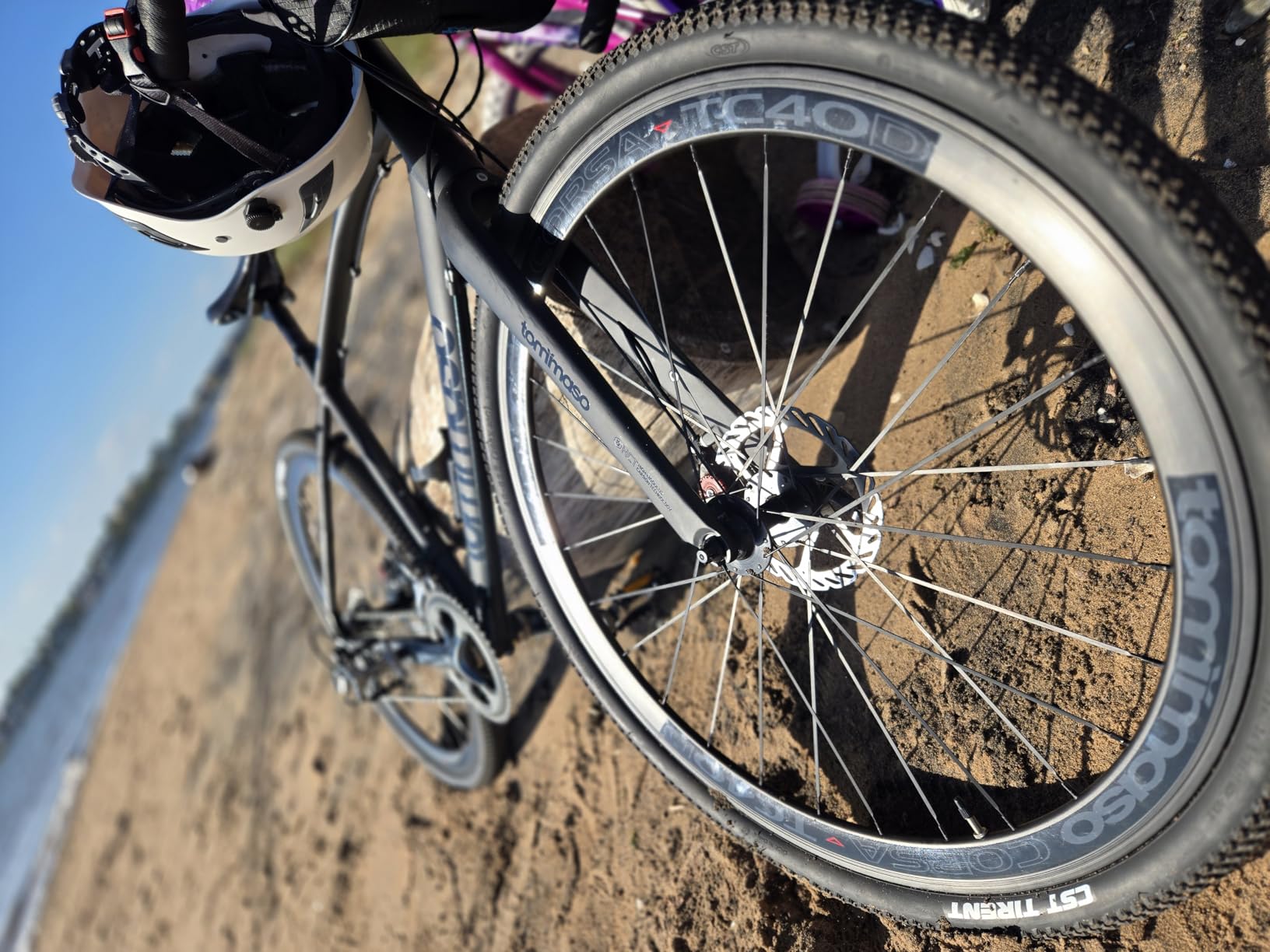 Tommaso Illimitate Sport Performance Aluminum Gravel Bike Carbon Fork Shimano Tiagra 20 Speeds Road Bicycle Men Road Bikes for Men customer photo 1