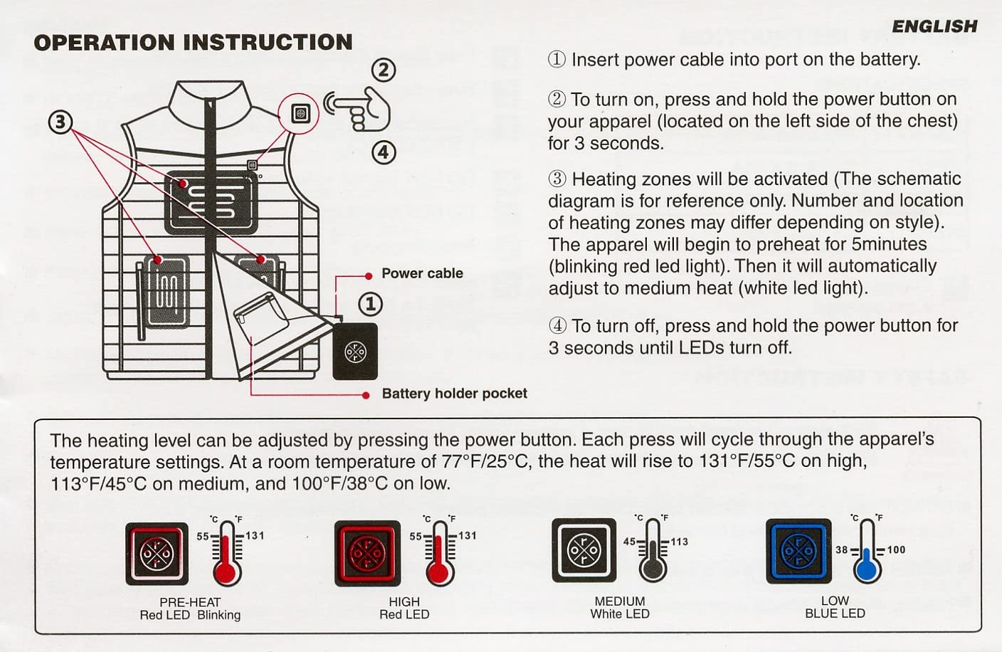Men's Lightweight Heated Vest with USB-C Rechargeable Battery, Puffer Classic Heating Vest customer photo 1