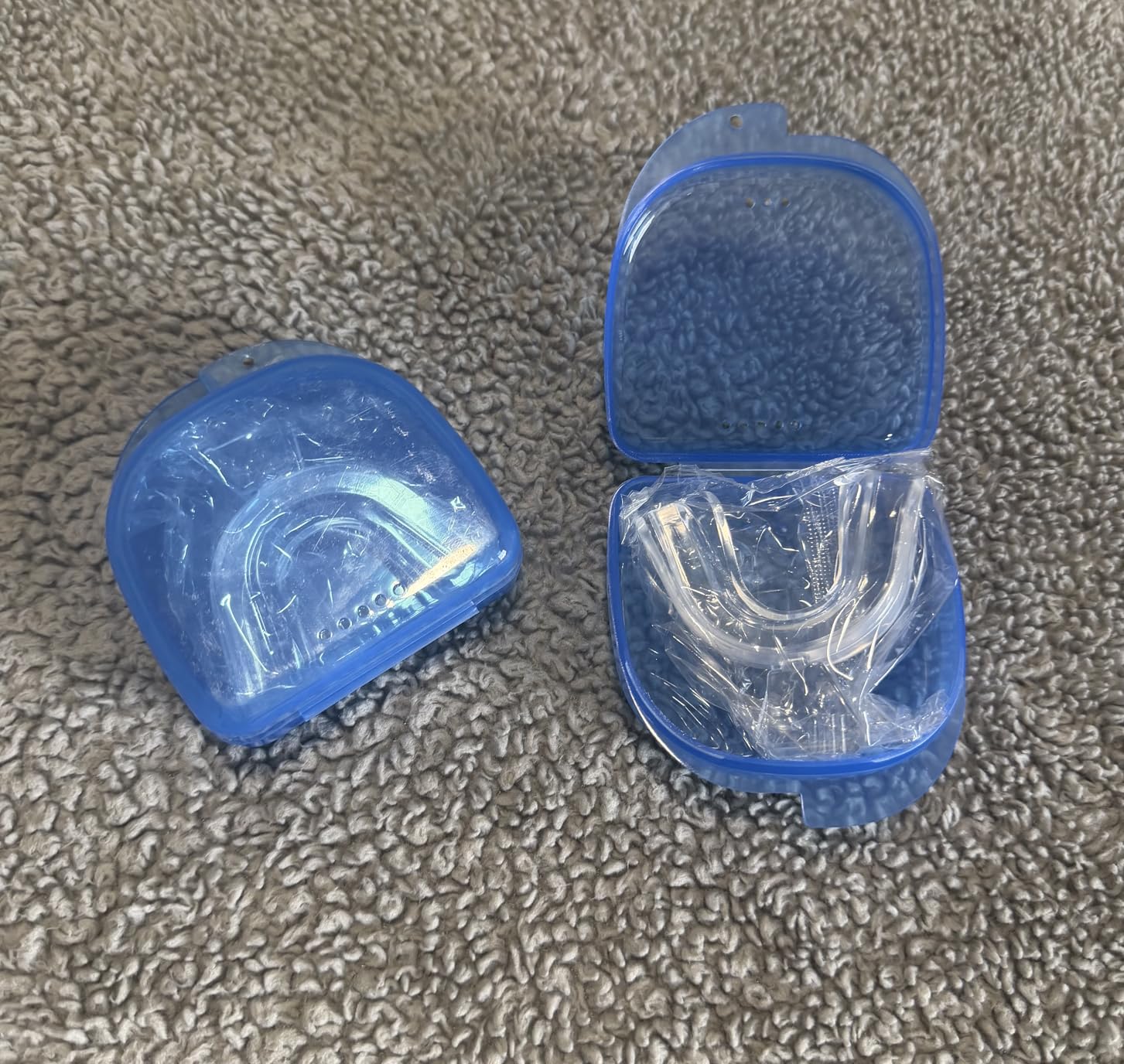 Moldable Teeth Whitening Trays for Gel Customizable Dental Mouth Guards - Compatible with Opalescence and All Gels - 4 Trays & 2 Storage Cases Thin, Trimmable, BPA-Free customer photo 2