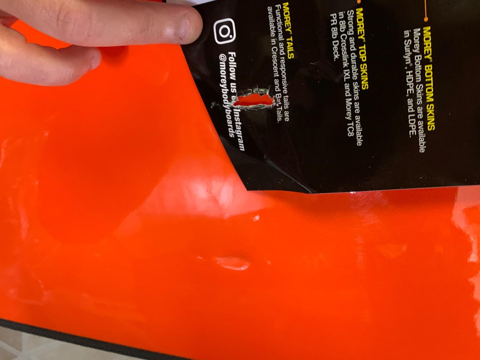 MOREY® Boogie Board. Mach 7, Pro Bodyboard; Body Boards for Beach, Embedded Rod for Durability, Engineered with HDPE Slick Bottom for Speed (2026 Model) customer photo 1