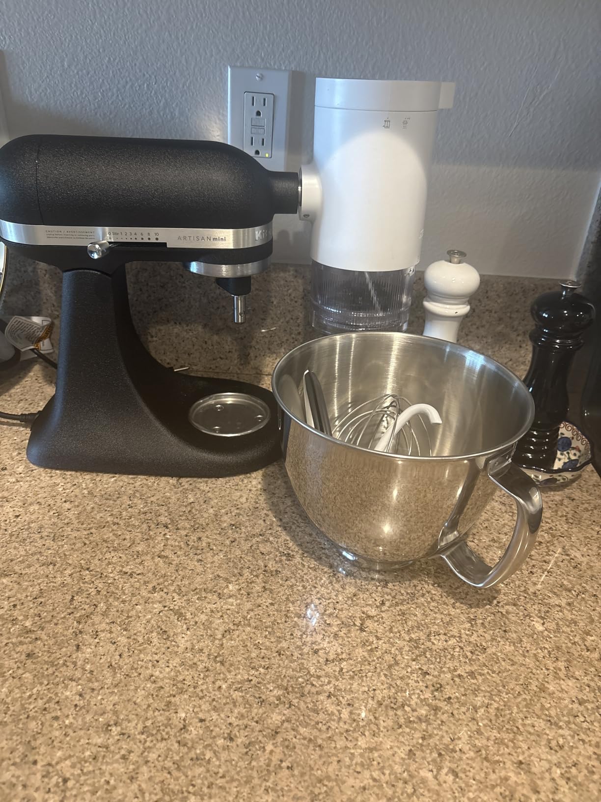 KitchenAid Artisan Mini 3.5 Quart Tilt-Head Stand Mixer KSM3316X, White customer photo 2