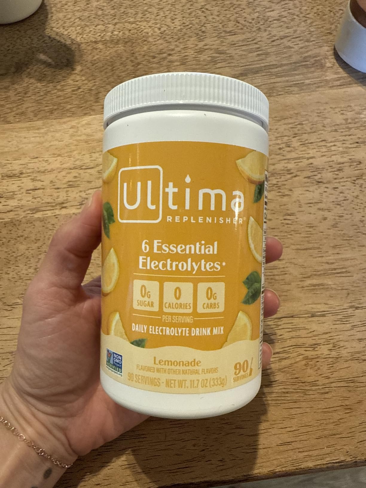 Ultima Replenisher Daily Electrolyte Powder Drink Mix - Sugar Free - Lemonade, 90 Servings - Hydration Powder with 6 Key Electrolytes and Trace Minerals - Keto Friendly, Vegan, Non-GMO customer photo 1