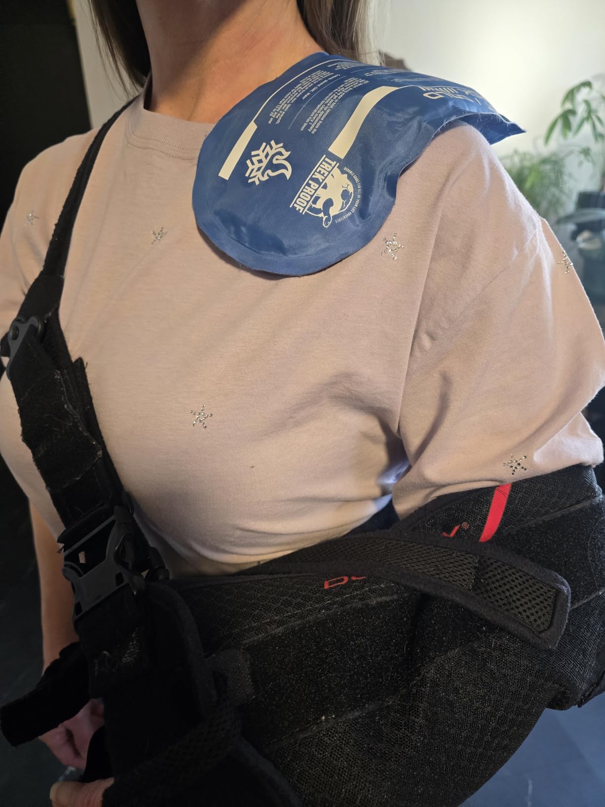 Ice Packs for Injuries Reusable (3-Piece Set) - Hot and Cold Ice Pack Therapy Gel Wrap Support - Supports Recovery, Joint and Muscle Pain - Knees, Back & More (3 Piece Set - Classic) customer photo 2