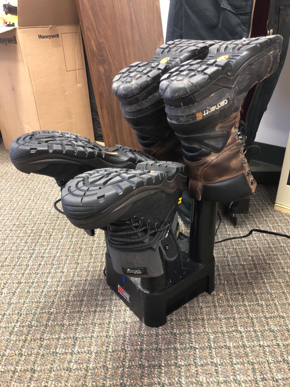 Boot Dryer - Mighty Dry with Heat Blower Fan - Fast Glove & Shoe Dryer - Helps Reduce Odor customer photo 2