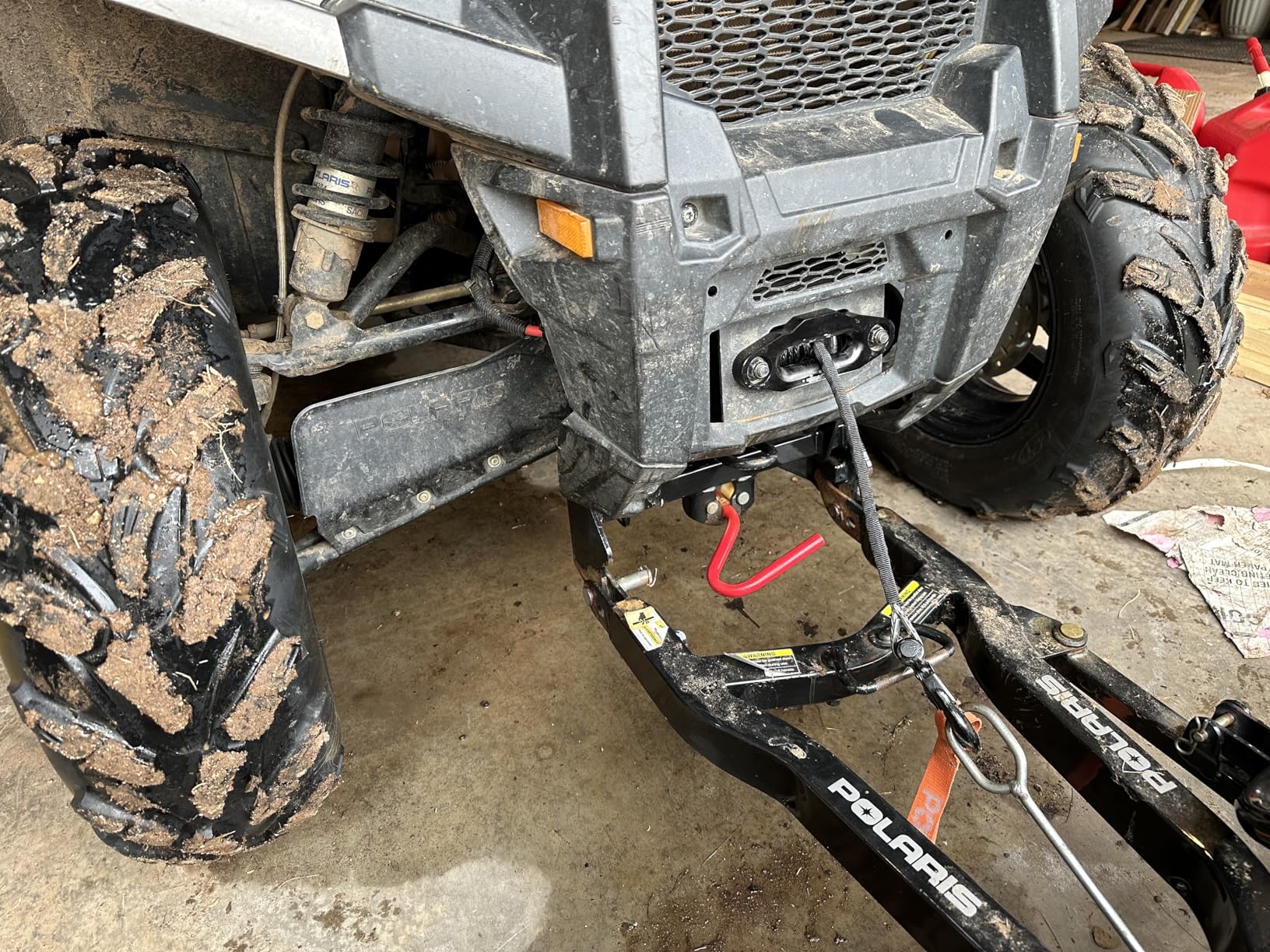 VIPER Midnight 4500lb ATV/UTV Waterproof Wireless Winch with 50 Feet of Black Synthetic Winch Rope. Designed by Motoalliance - a USA Powersports Company with 20+ Years of Offroad Experience customer photo 2