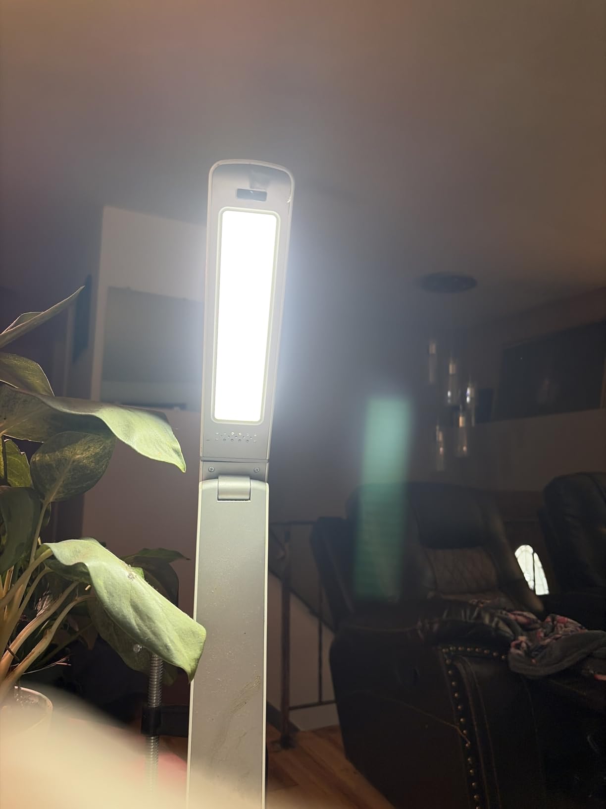 Circadian Optics Lumos 2.0 Bright Light Therapy Desk Lamp | As Seen On Shark Tank | Ultra Powerful 10,000 LUX Brightness | 5500K Color Mimics Noon Day Sun | Improve Your Mood, Sleep, Energy & Focus customer photo 1