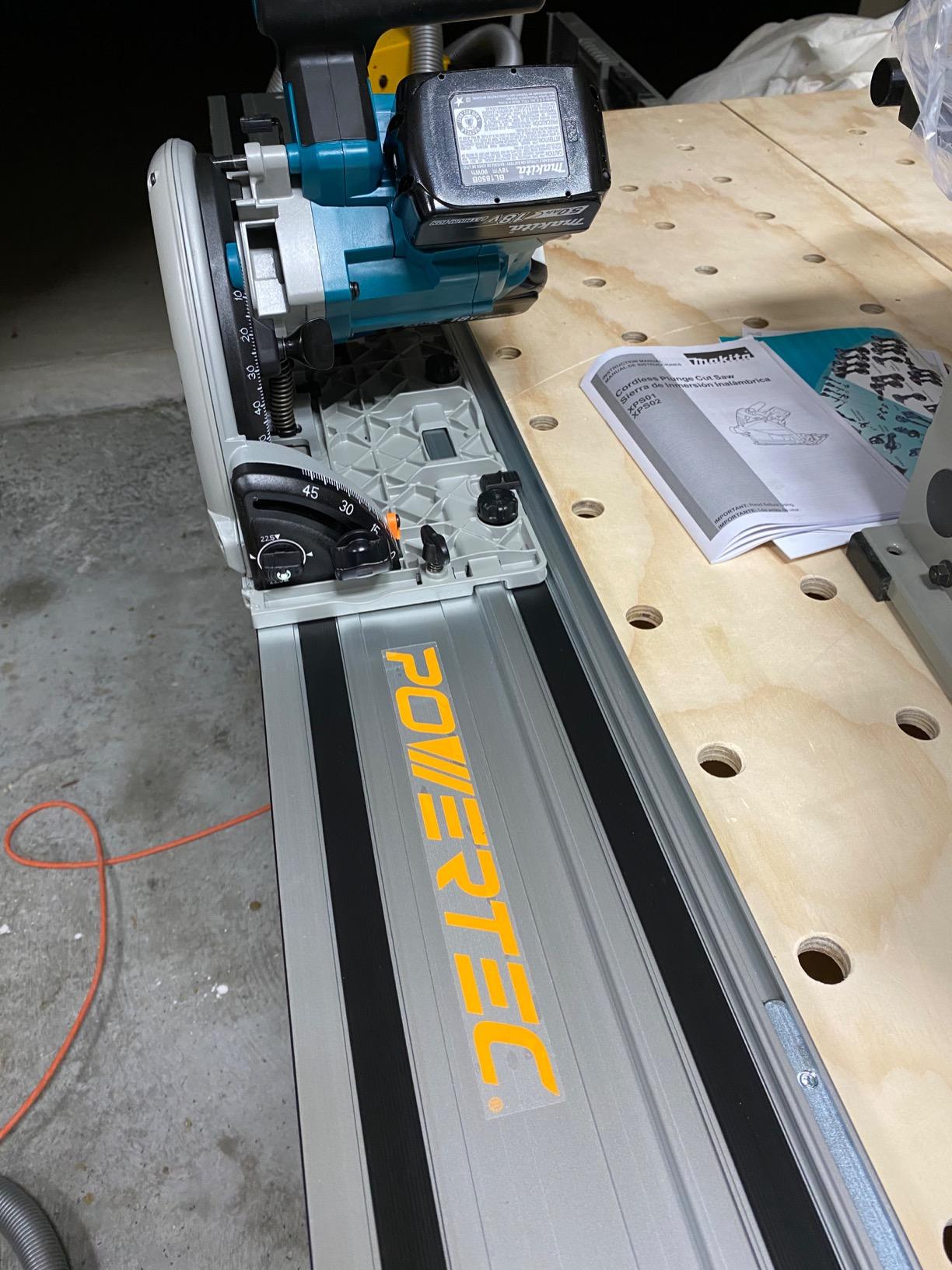Makita XPS01PTJ 18-Volt X2 LXT Lithium-Ion (36V) Brushless Cordless 6-1/2 inch Plunge Circular Saw Kit (5.0Ah) customer photo 1