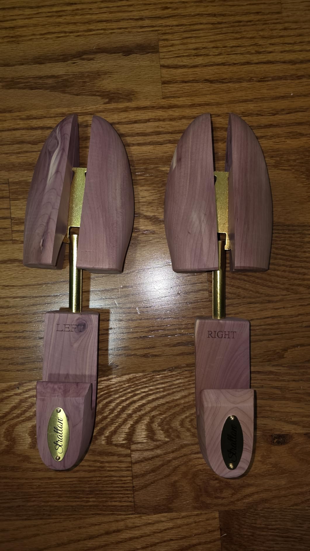 MEN'S ADJUSTABLE SPLIT TOE CEDAR SHOE TREE | 2-PACK | GROWN IN USA | GREAT GIFT FOR MEN customer photo 2
