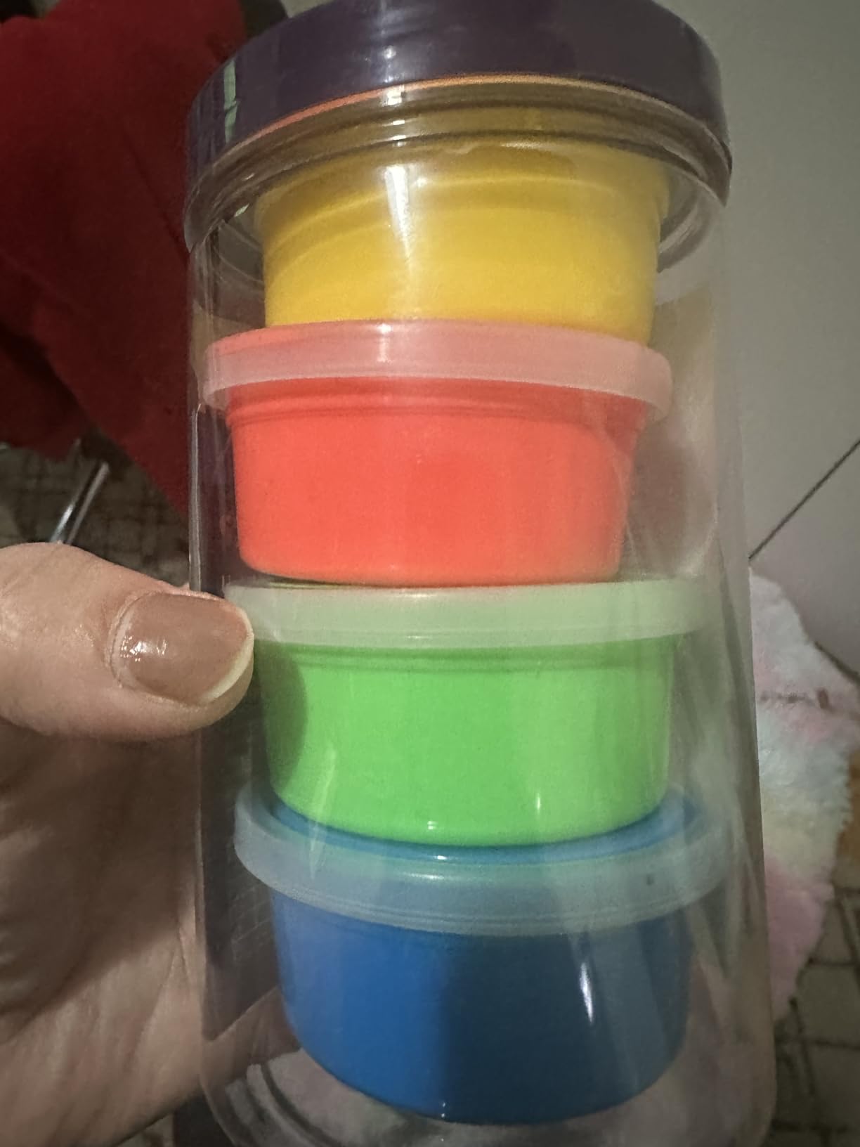 Special Supplies Therapy Putty for Teens and Adults - Resistive Hand Exercise Stress Relief Therapy Putty Kit, Set of 4 Strengths, Three Ounces of Each Putty (Primary Colors) customer photo 2