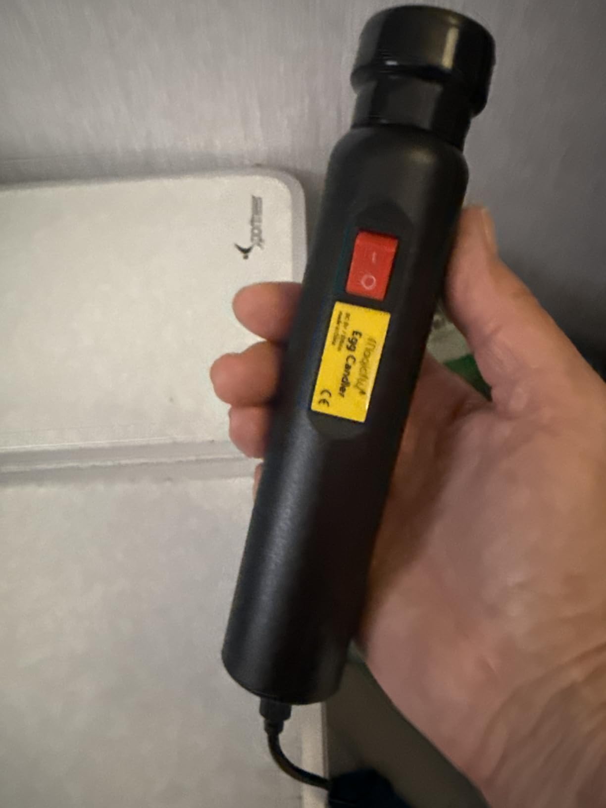 Magicfly Rechargeable Egg Candler Tester for Monitoring Eggs Development, Bright Cool LED Light Candling Lamp customer photo 1