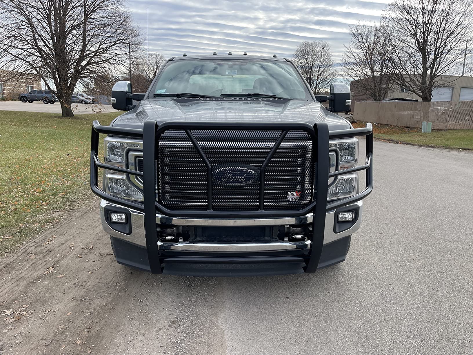 Westin 57-3905 HDX 1-Piece Grille Guard fits 2017-2022 F250 F350 customer photo 1