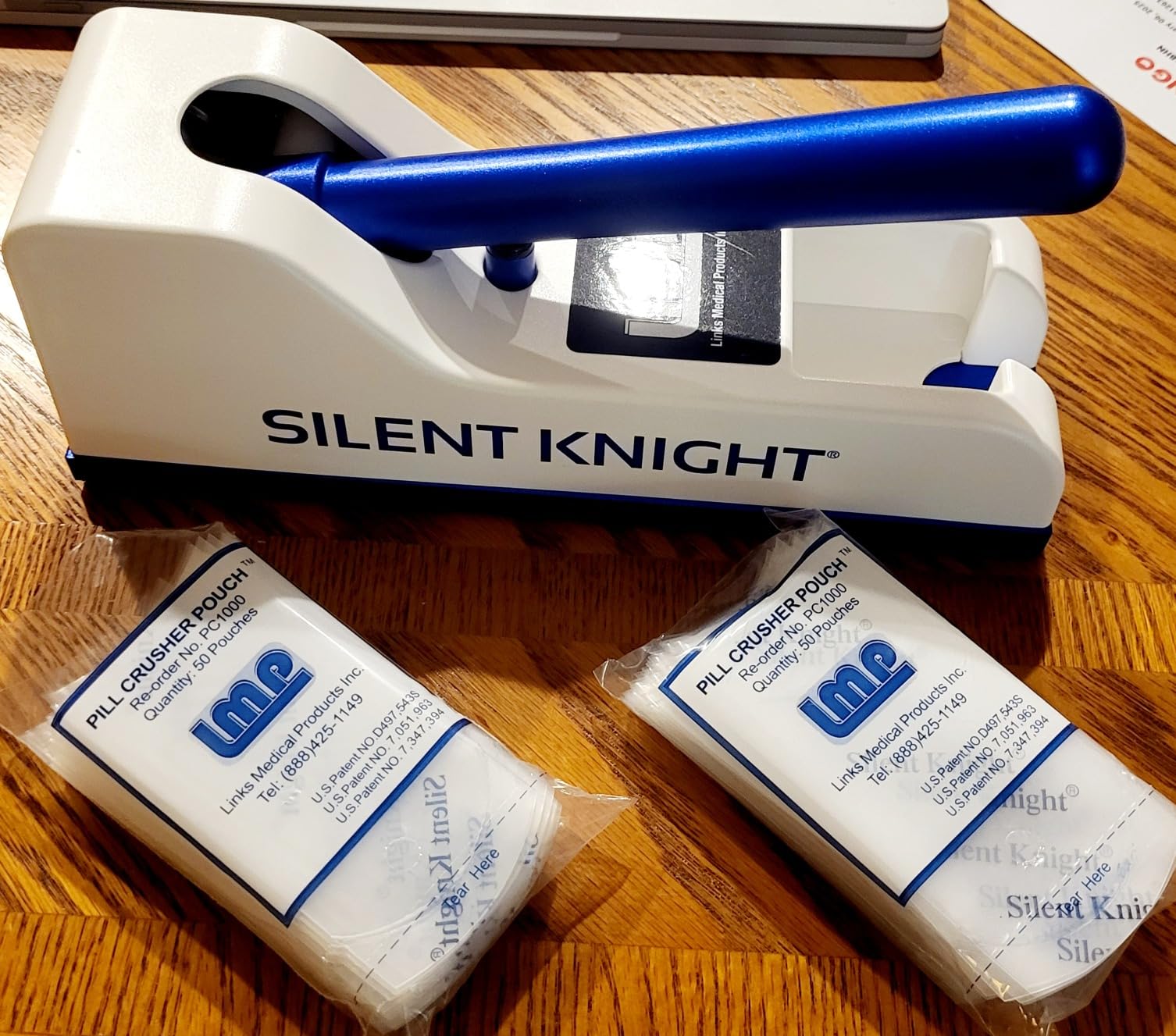 New Silent Knight Pill Crusher + 100 Free Pouches customer photo 1