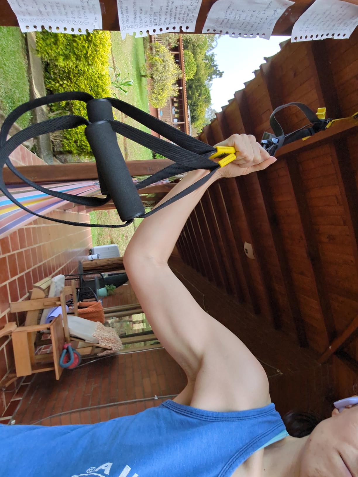 TRX GO Suspension Trainer, At Home, Portable Gym Workout, For Strength Training, Full Body Exercise Equipment customer photo 2