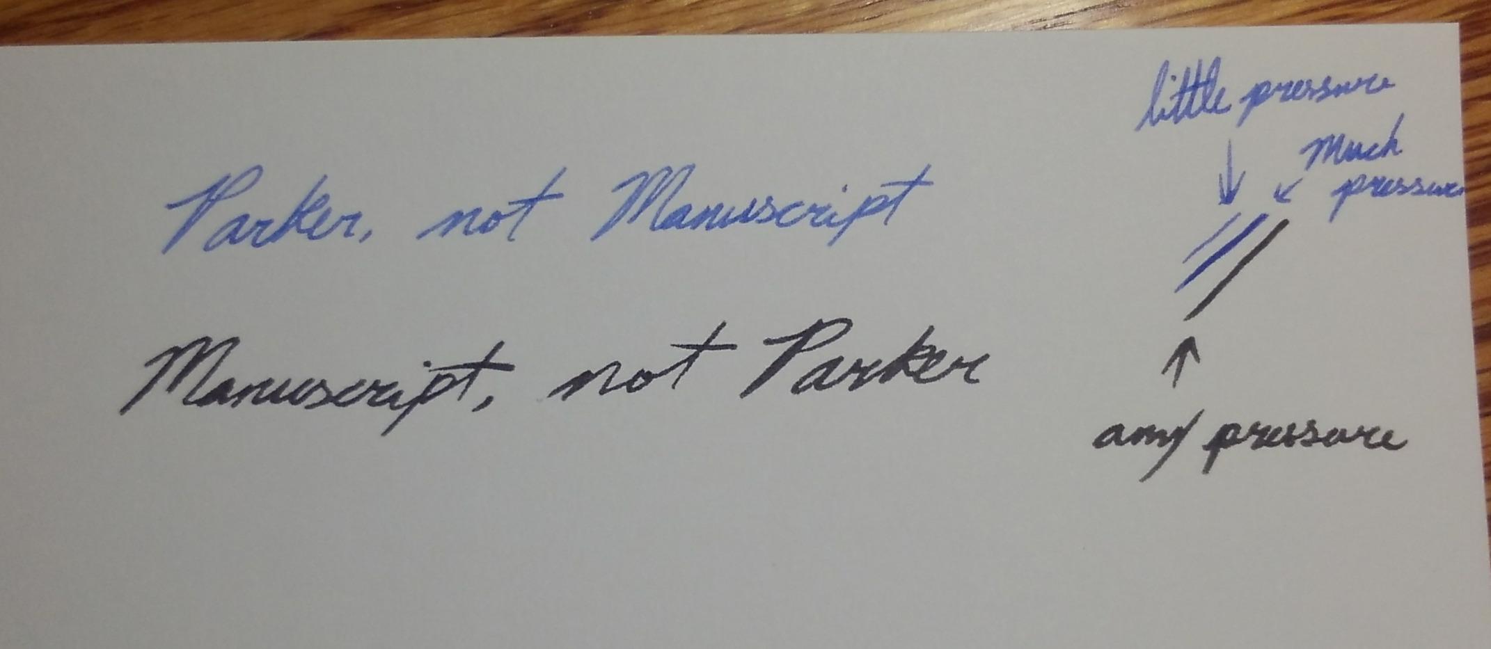 Parker IM Fountain Pen, Black Lacquer with Gold Trim, Fine Nib, Blue Ink Refill, Elegant Gift Box customer photo 2