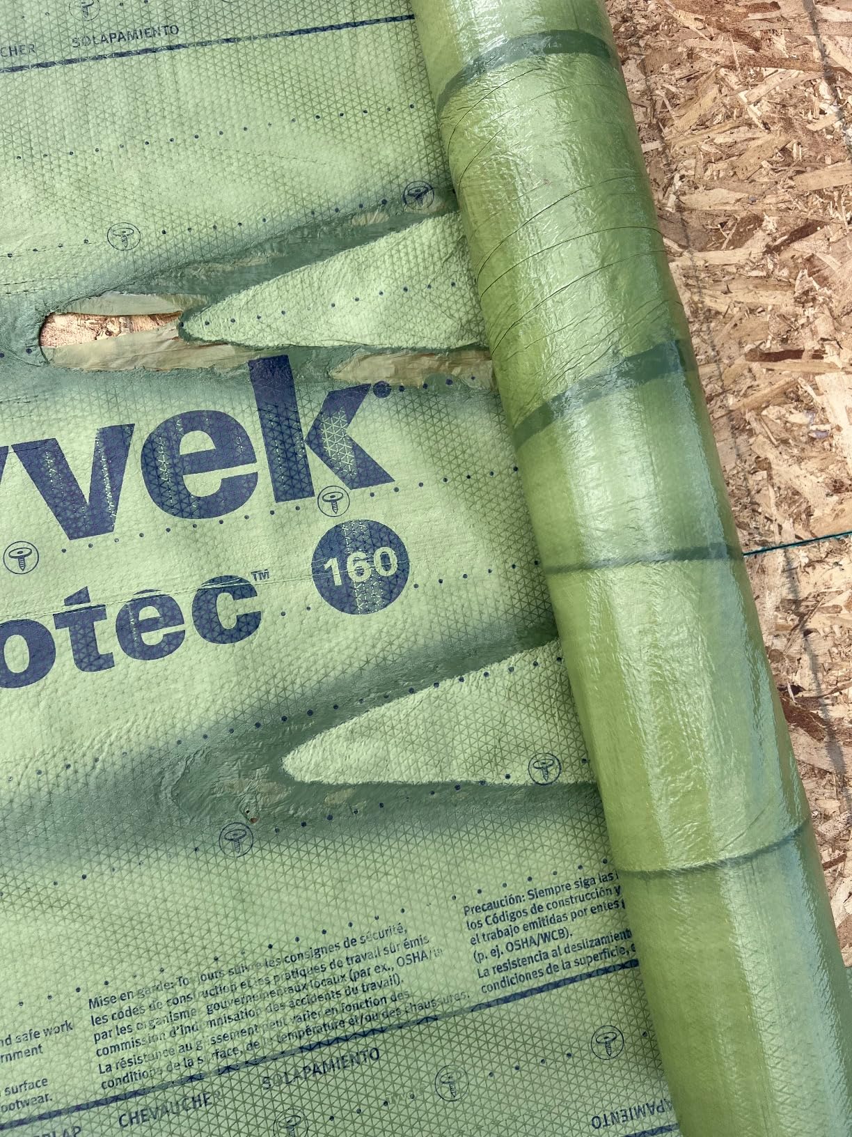 Tyvek Protec 160 Roof Underlayment - 4' x 250' - 1 Roll customer photo 1