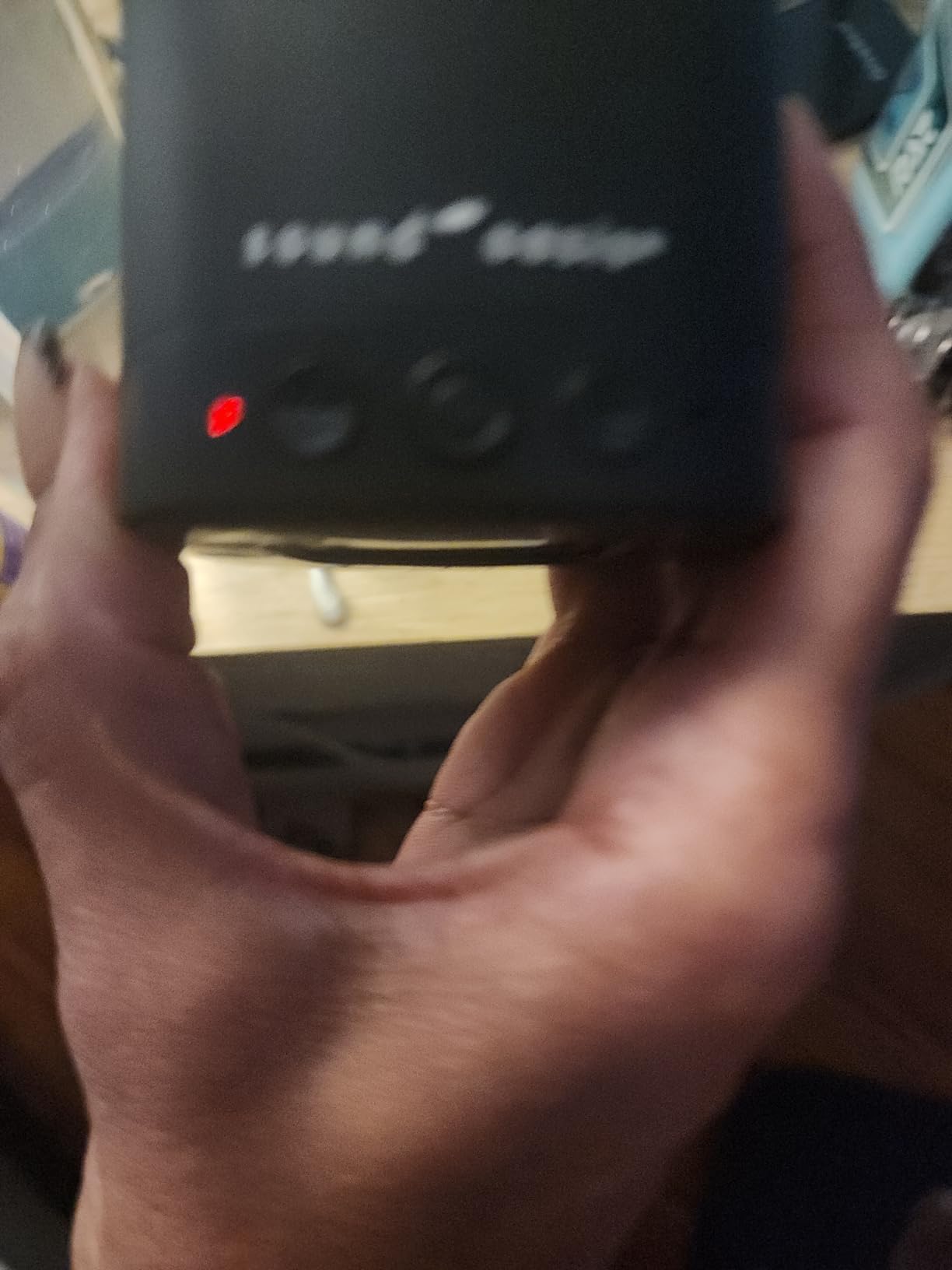 Sound Oasis Pink Noise Bluetooth Sound Machine for Sleeping, 20 Non-Looping Soothing Sounds with Speaker and Memory Function, Portable Sleep Sound Therapy for Home, Office or Travel customer photo 2