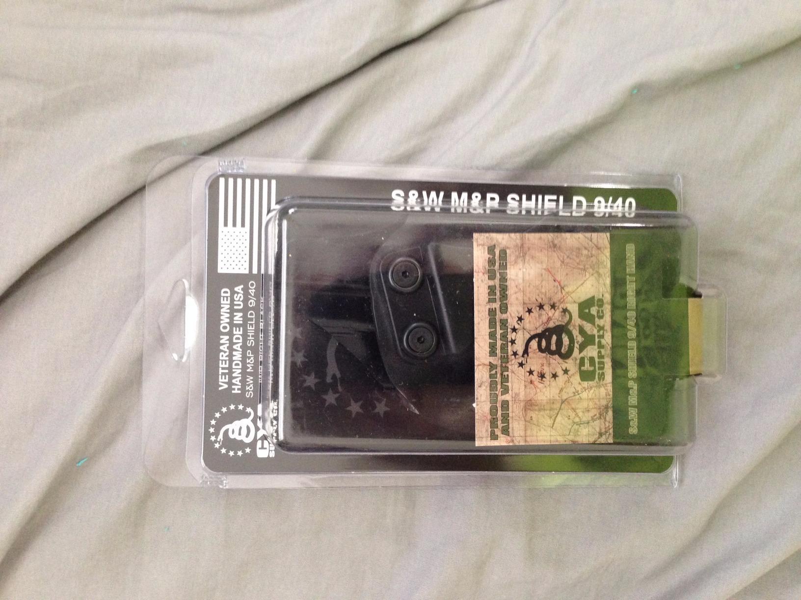 CYA Supply Co. Base IWB Concealed Carry Holster Veteran Owned Made in USA customer photo 2