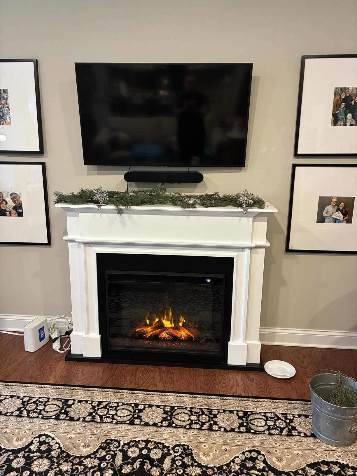 Real Flame Harlan 55