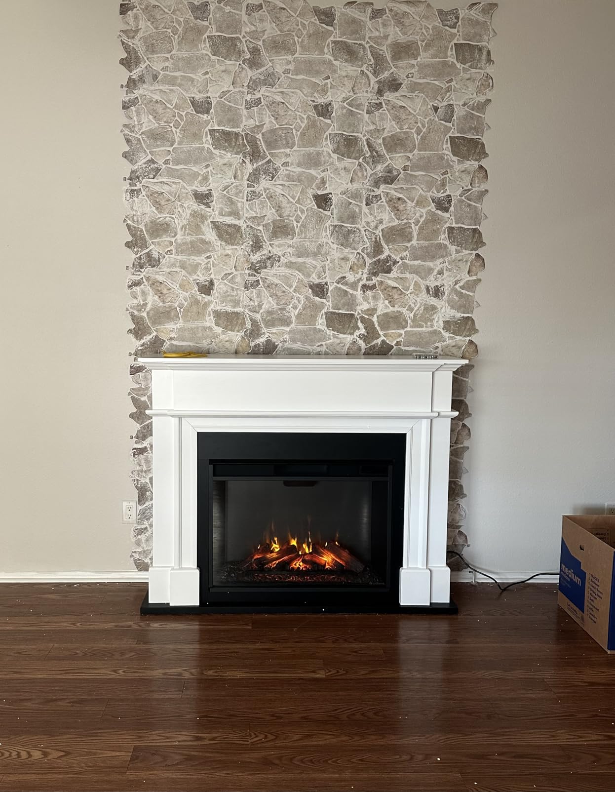 Real Flame Harlan 55