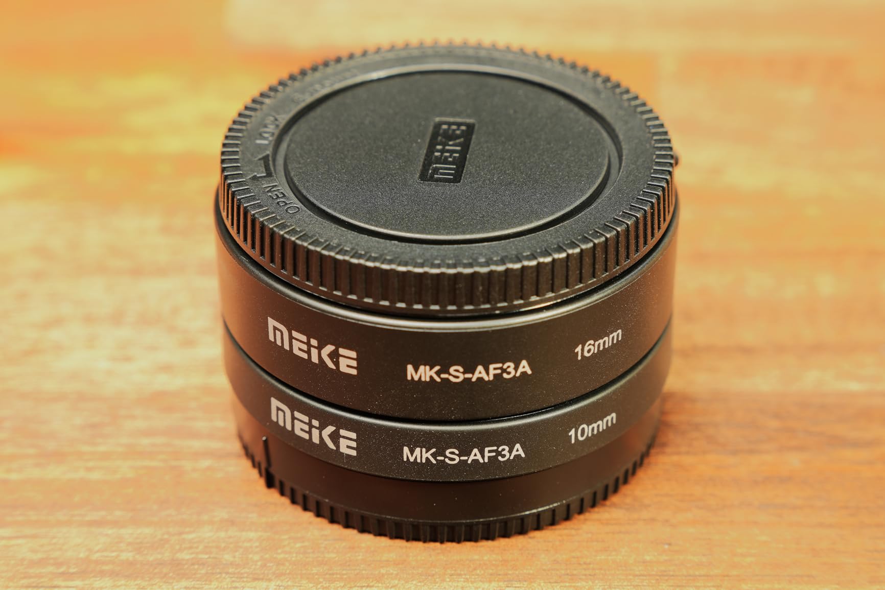 Meike MK-S-AF3A AF Auto Focus Macro Extension Tube Adapter Ring (10mm+16mm) for Sony Mirrorless E-Mount FE-Mount A7 NEX Camera customer photo 1