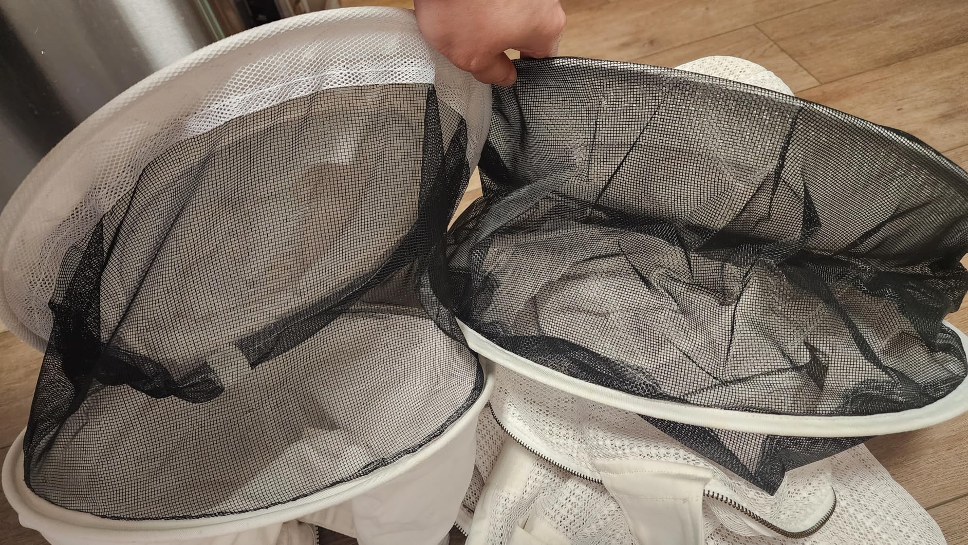 3 layer Ultra Ventilated Beekeeping Jacket for men and women with Round Veil Hood, Vented Premium Beekeeper Jackets for Professional, Commercial, and Beginner Beekeepers customer photo 2