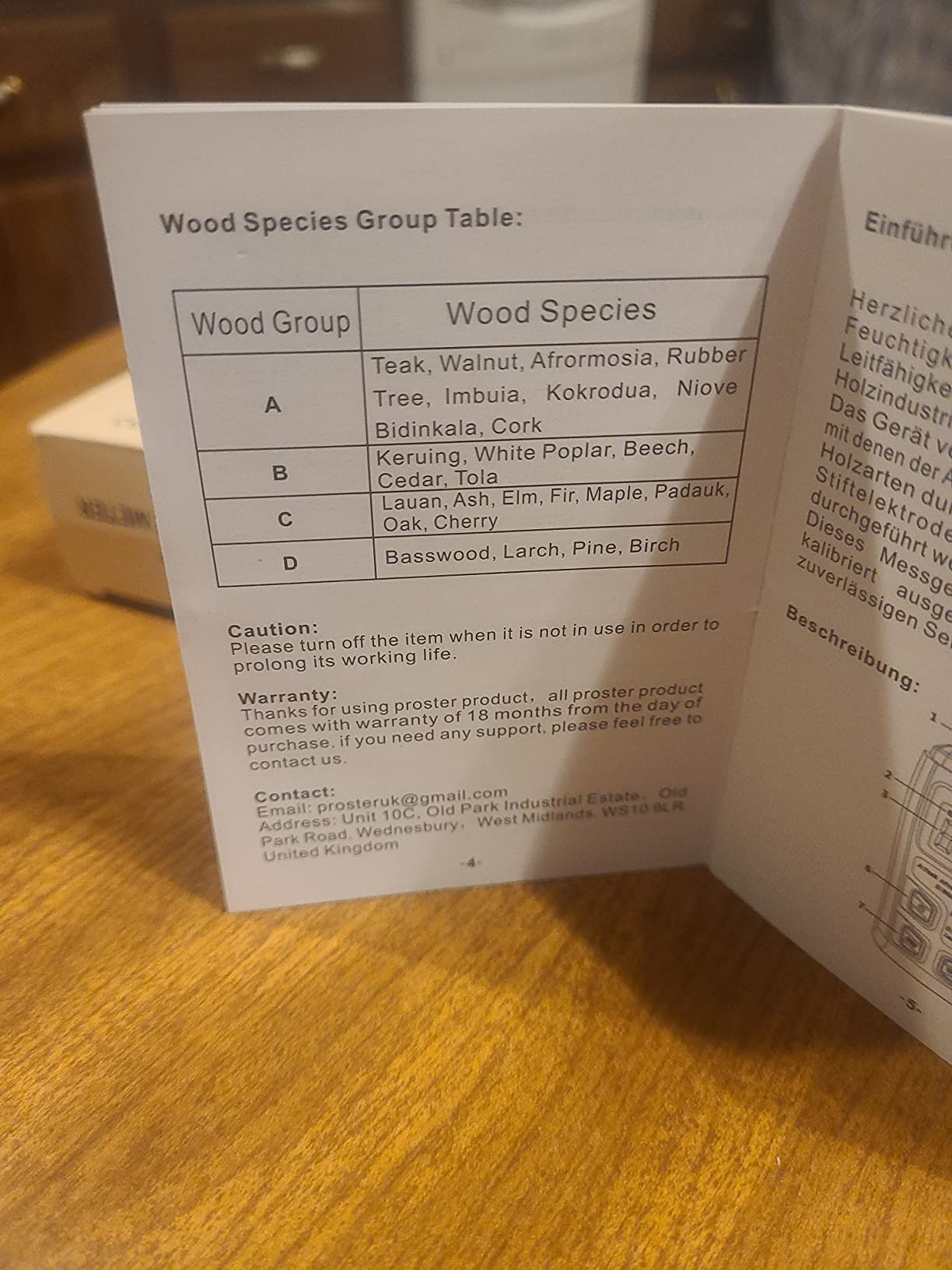 Proster Wood Moisture Meter - Digital Moisture Detector Moisture Tester, Pin-Type Moisture Detector Damp Tester for Wood Firewood Paper Floor customer photo 2