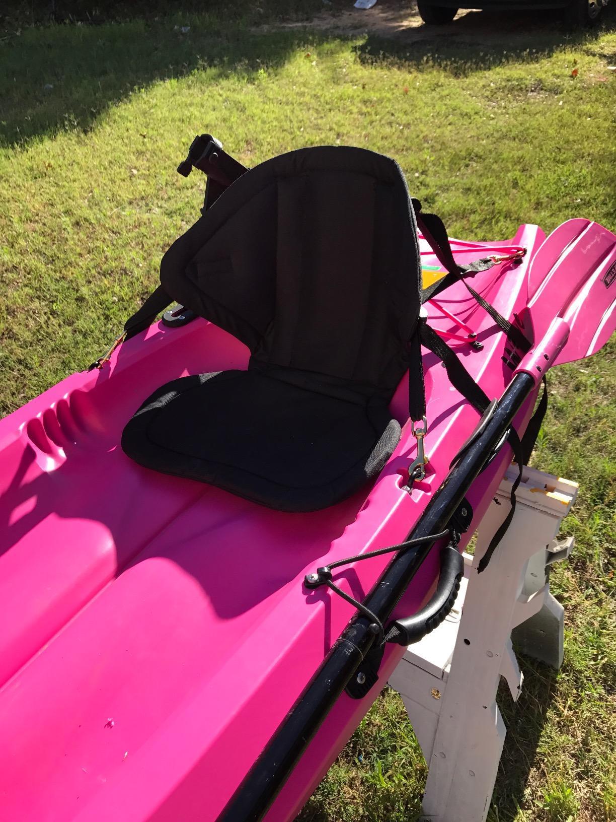 BKC UH-KS222 Universal Sit-On-Top Soft Padded Kayak Seat and Backrest with Water Bottle Pouch for Fishing/Kayaking/Rafting/Canoeing by Brooklyn Kayak Company customer photo 1