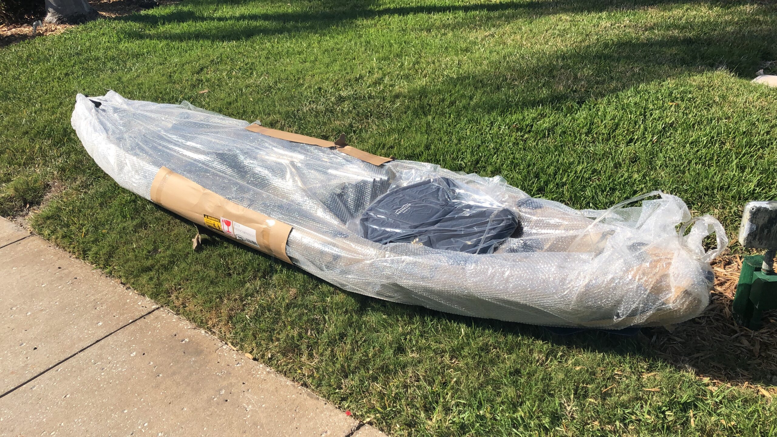 Brooklyn 12.5 Tandem Sit-On-Top Fishing Kayak by BKC, 2-3 Person Kayak with Padded Seats, Paddles, 6 Rod Holders, 600 lb Capacity, Motor-Ready customer photo 1