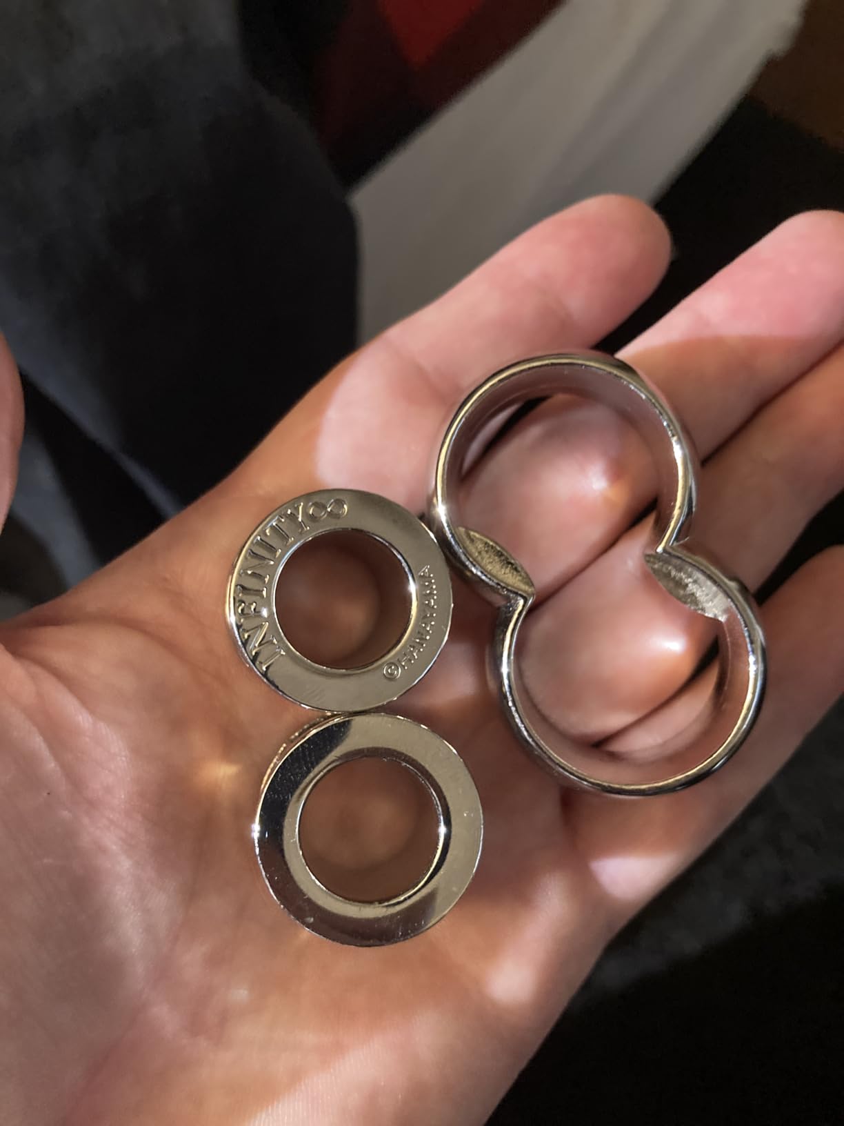 BePuzzled | Infinity Hanayama Metal Brainteaser Puzzle Mensa Rated Level 6, for Ages 12 and Up customer photo 2