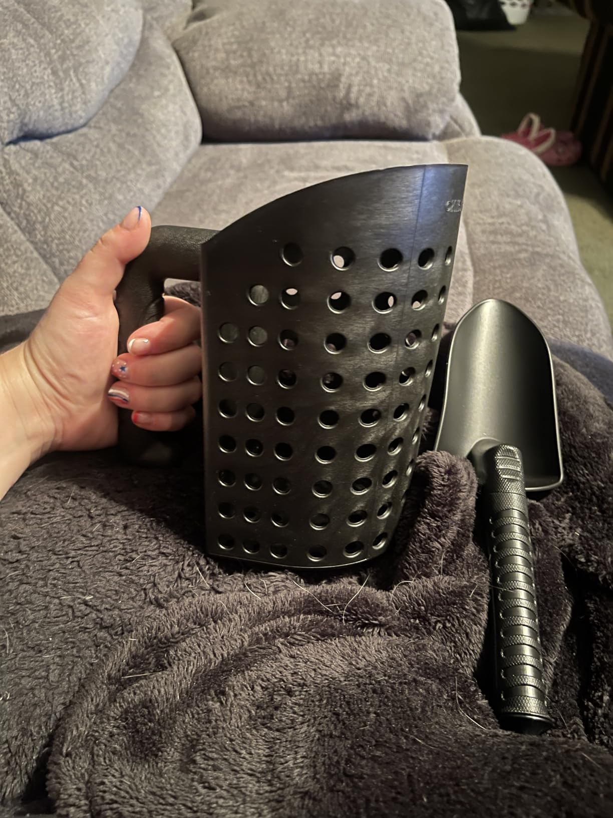 NATIONAL GEOGRAPHIC Metal Detector Accessories - Includes Sand Scoop for Metal Detecting and Metal Detector Shovel, Use as Sand Sifter for The Beach, Metal Detecting Accessories customer photo 2