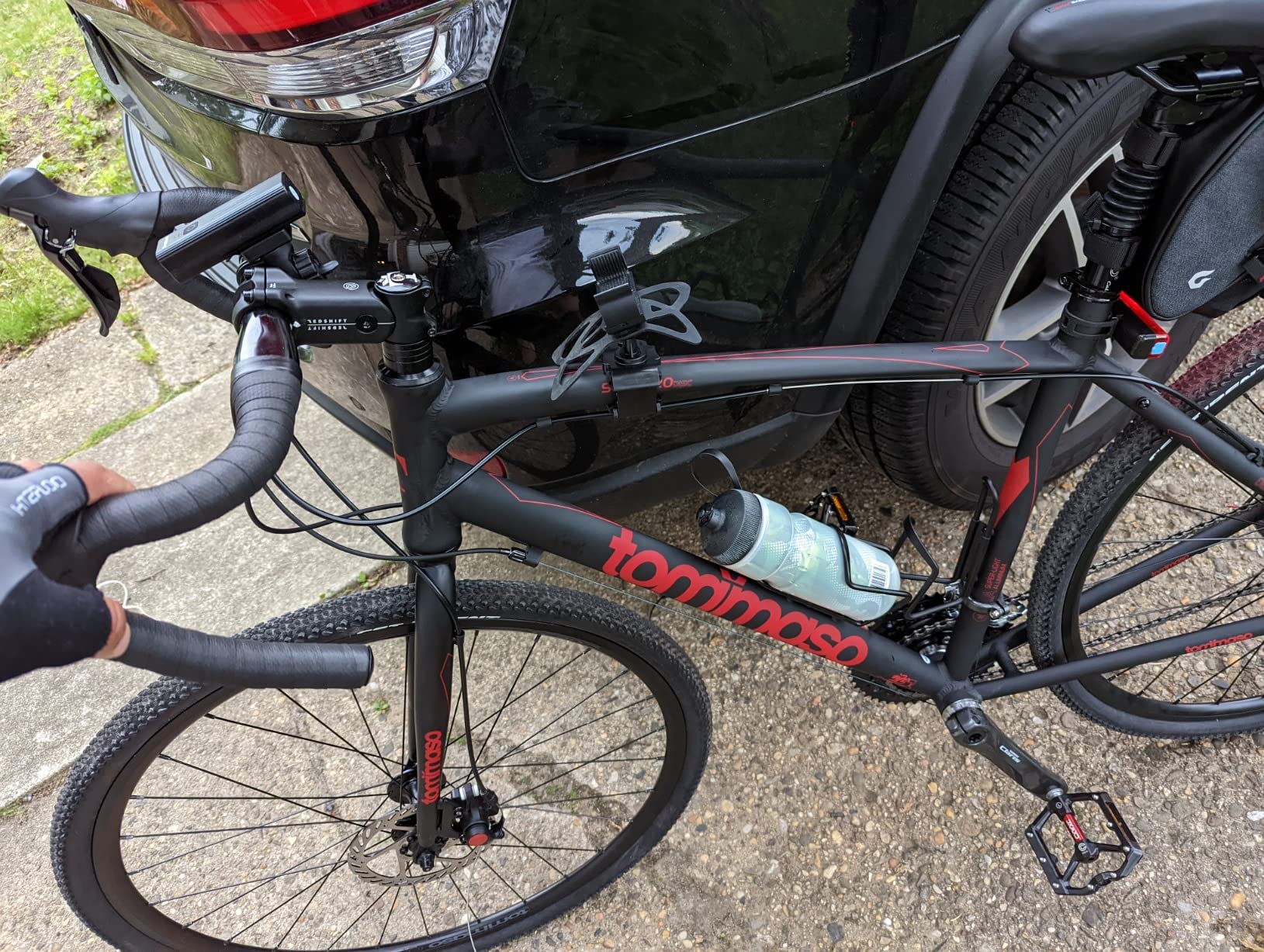 Tommaso Sentiero Sport Performance Aluminum Gravel Bike Shimano Claris 24 Speeds Road Bicycle Men Road Bikes for Men customer photo 1