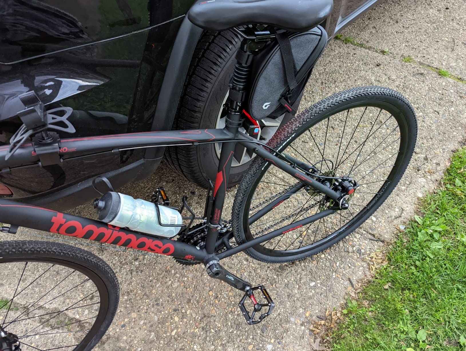 Tommaso Sentiero Sport Performance Aluminum Gravel Bike Shimano Claris 24 Speeds Road Bicycle Men Road Bikes for Men customer photo 2