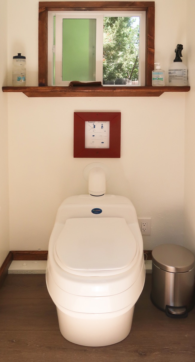 Separett Villa Urine-Separating Compost Toilet | No Additives or Mixing Needed | High-Capacity Design | For Homestead, Schoolie, Cottage Use customer photo 1
