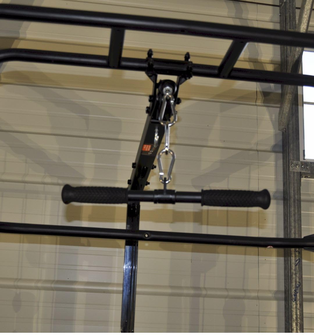 Fitness Reality Power Cage Squat Rack with Optional LAT Pulldown, Cable Crossover, 800 lb Capacity, Multi-Grip Pull-Up Bar, Adjustable Safety Bars, Strength Training for Home Gym customer photo 2