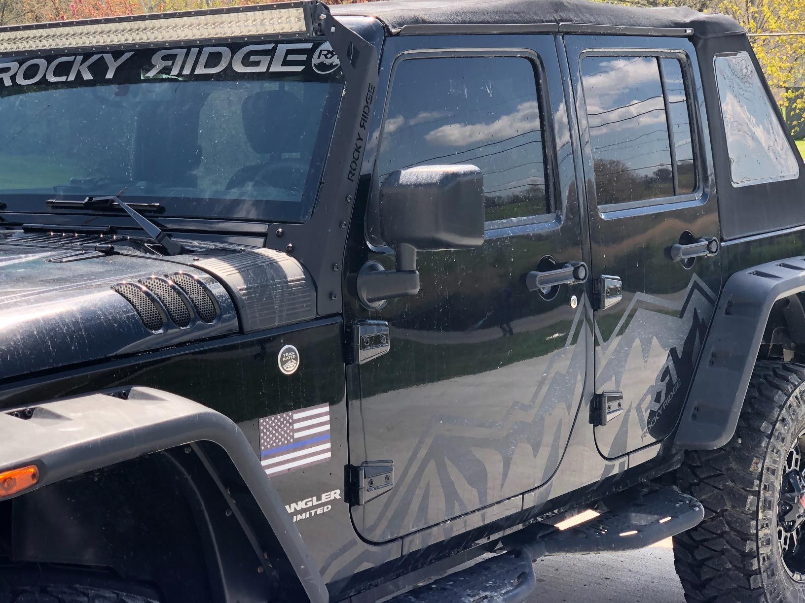 Bestop 54923-17 Black Twill Trektop NX Glide Convertible Soft Top 4-Door customer photo 1