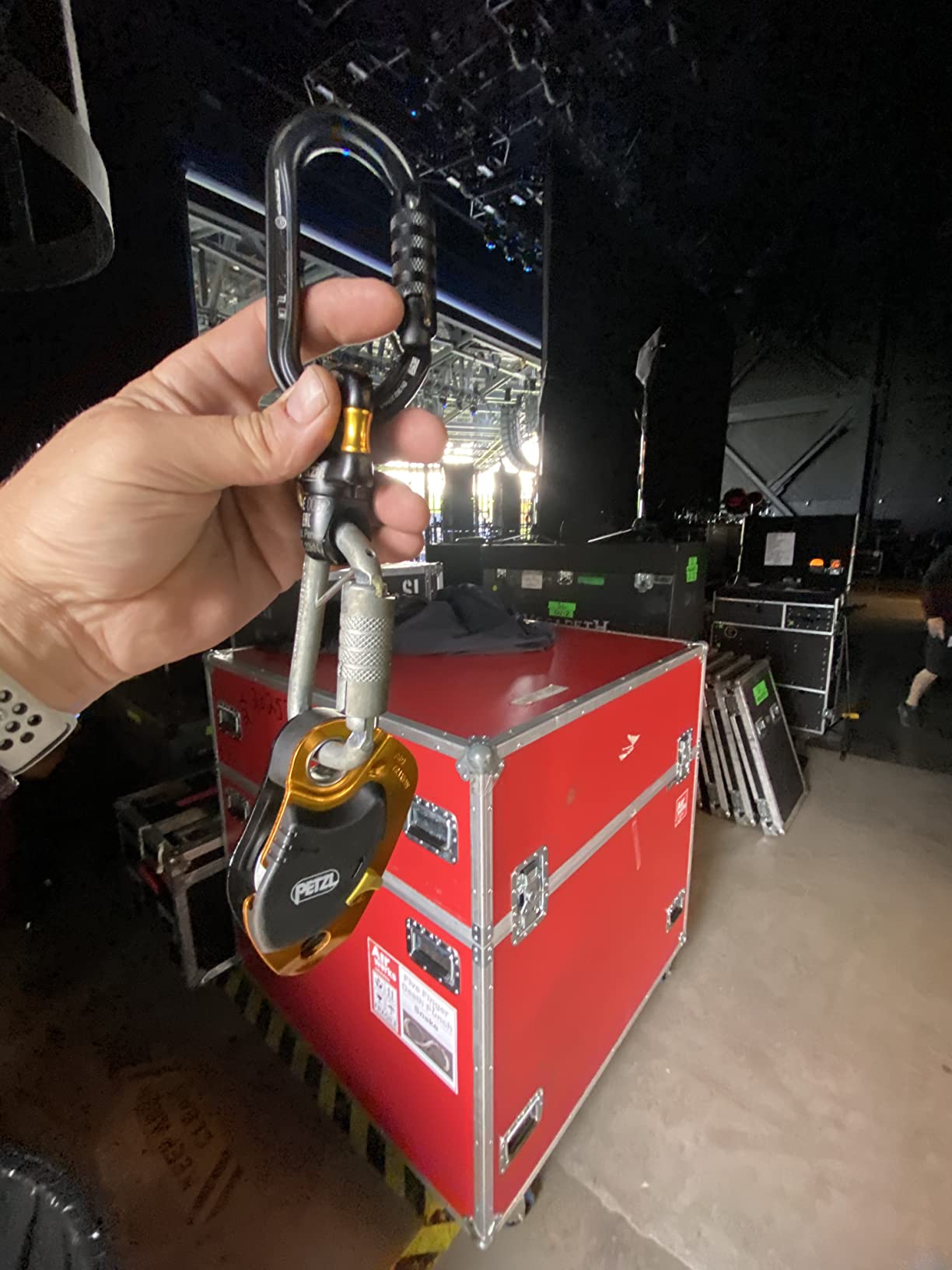 Petzl Delta - Pear-Shaped Carabiner for Belaying and Rigging customer photo 1