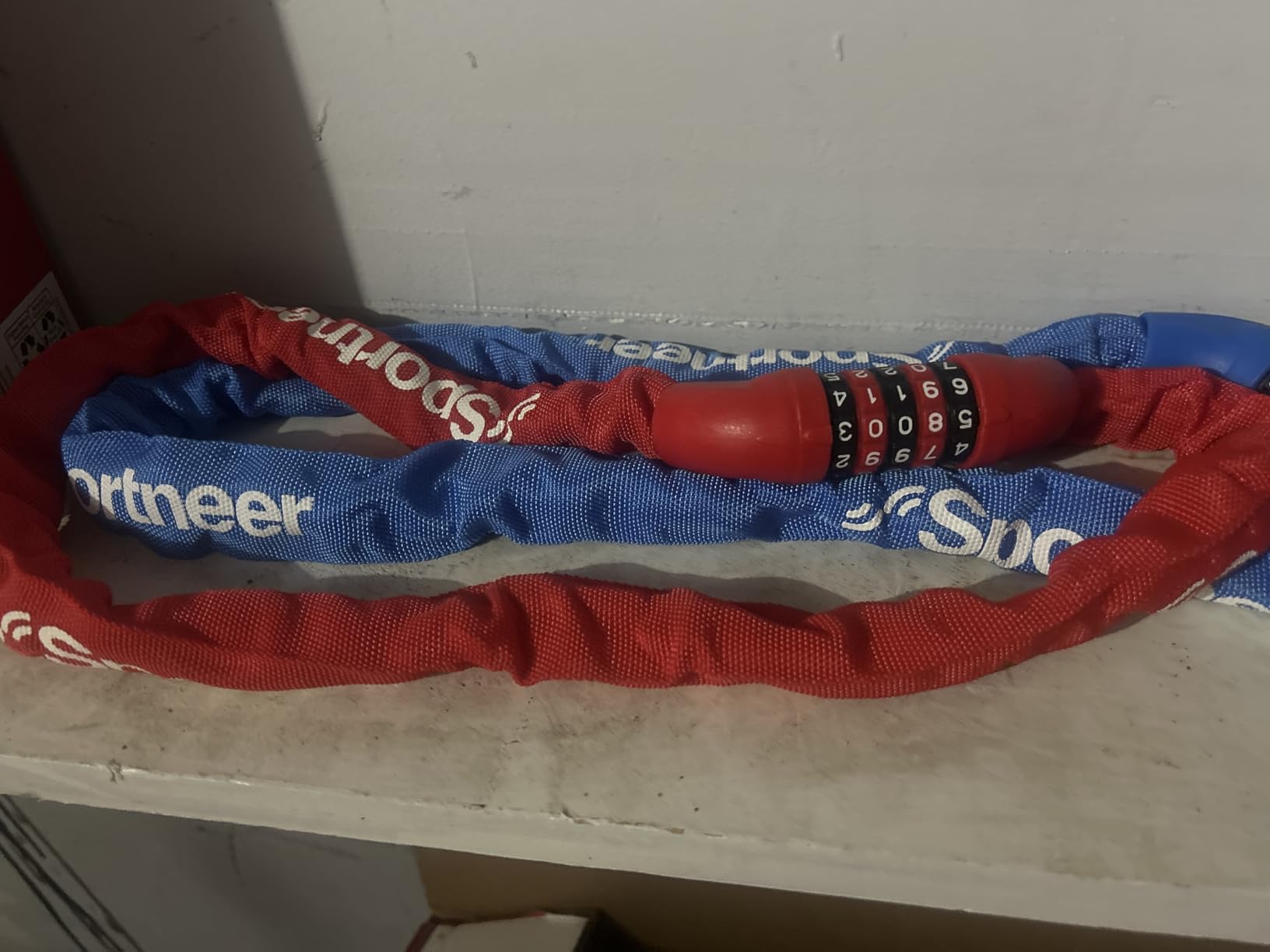 Sportneer Bike Lock: 5 Digit Combination High Security Anti Theft Bike Chain Lock - 3.2/3.6/4ft Heavy Duty Keyless Bicycle Lock for Bike, Motorcycle, Scooter, Door & Gate - 4/6mm Thick, Easy to Use customer photo 2