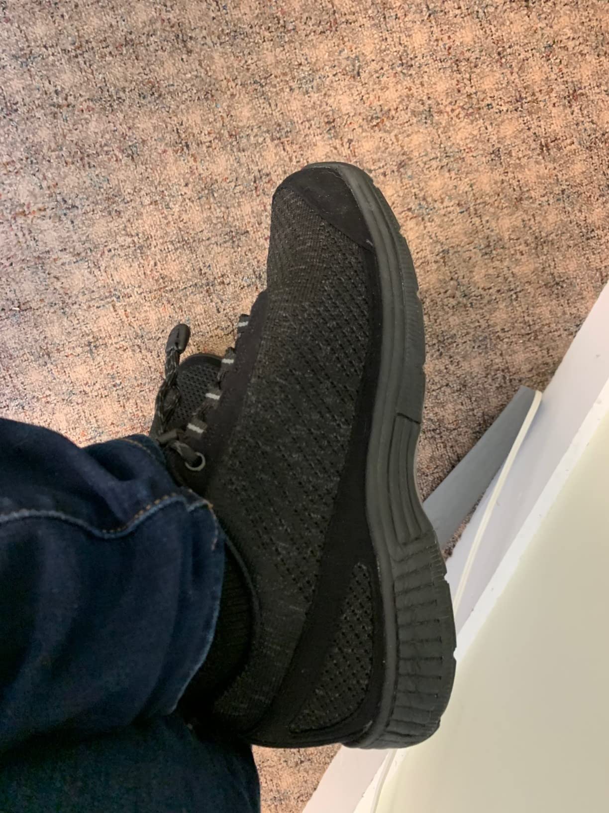 Orthofeet Women's Orthopedic Coral Stretch Knit Walking Sneaker customer photo 2